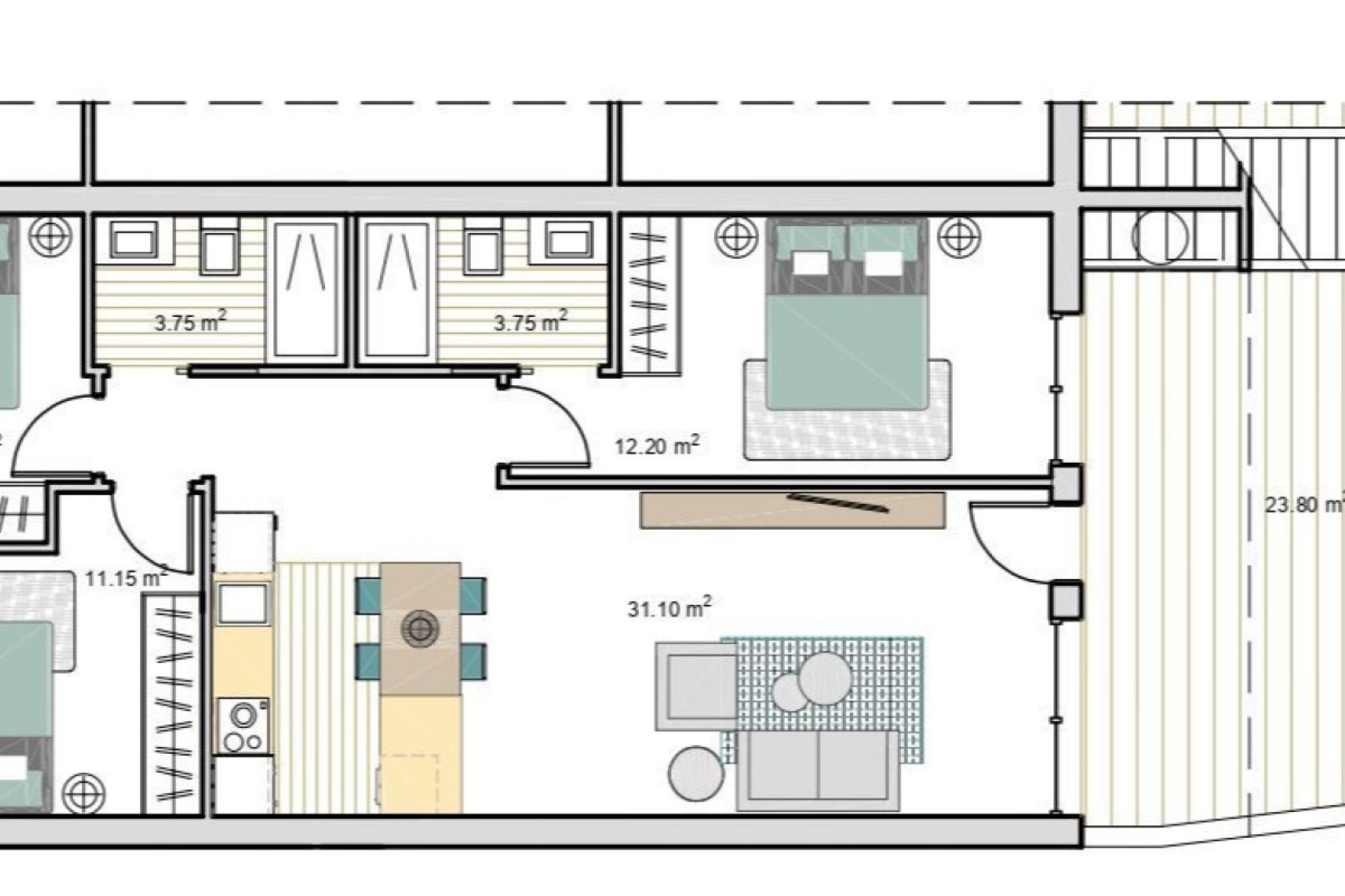 Nieuwbouw - Appartement - Torre-Pacheco