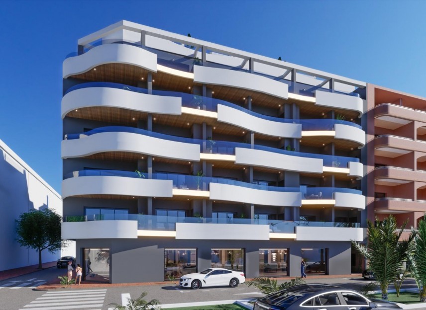 Nieuwbouw - Appartement - Torrevieja - Habaneras