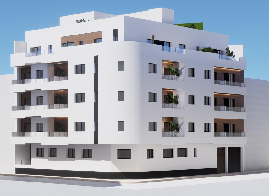 Nieuwbouw - Appartement - Torrevieja - pueblo