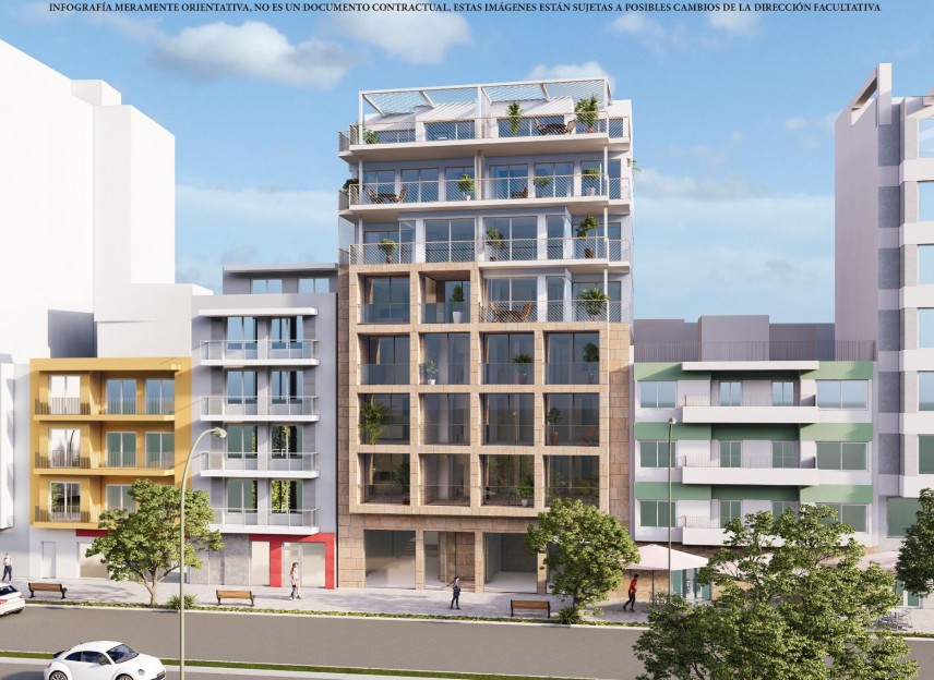 Nieuwbouw - Appartement - Villajoyosa - Pueblo