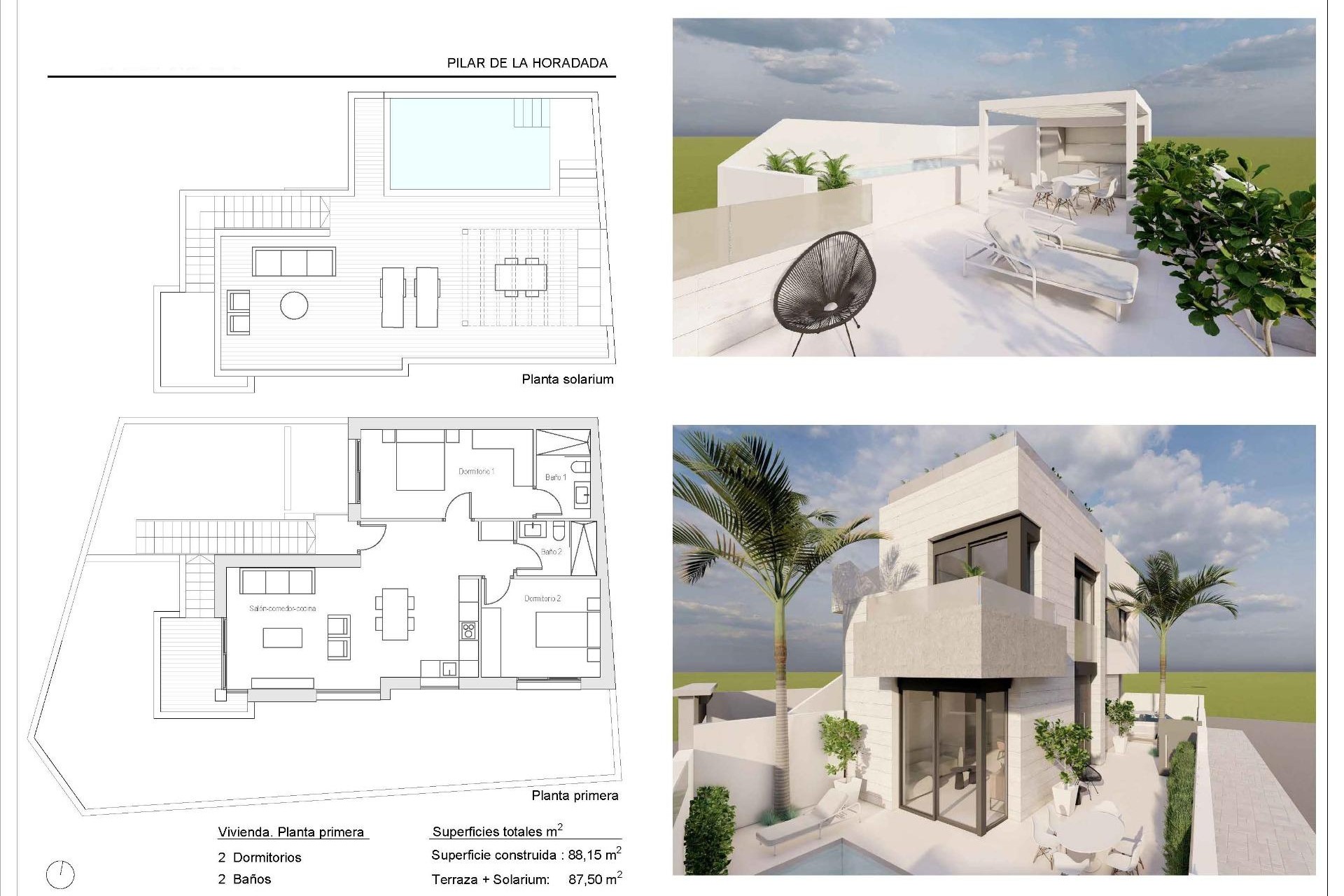 Nieuwbouw - Bungalow - Pilar de la Horadada - pueblo