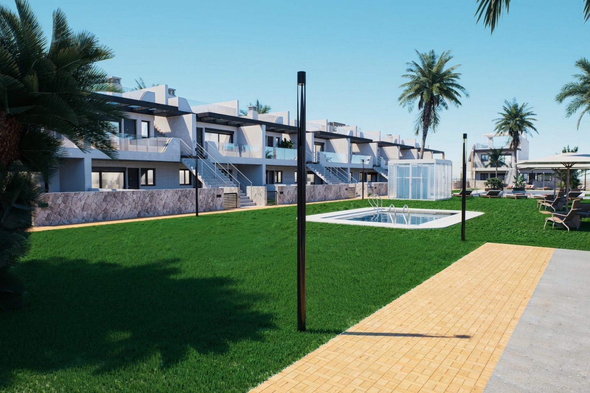 Nieuwbouw - Bungalow - Pilar de la Horadada - pueblo