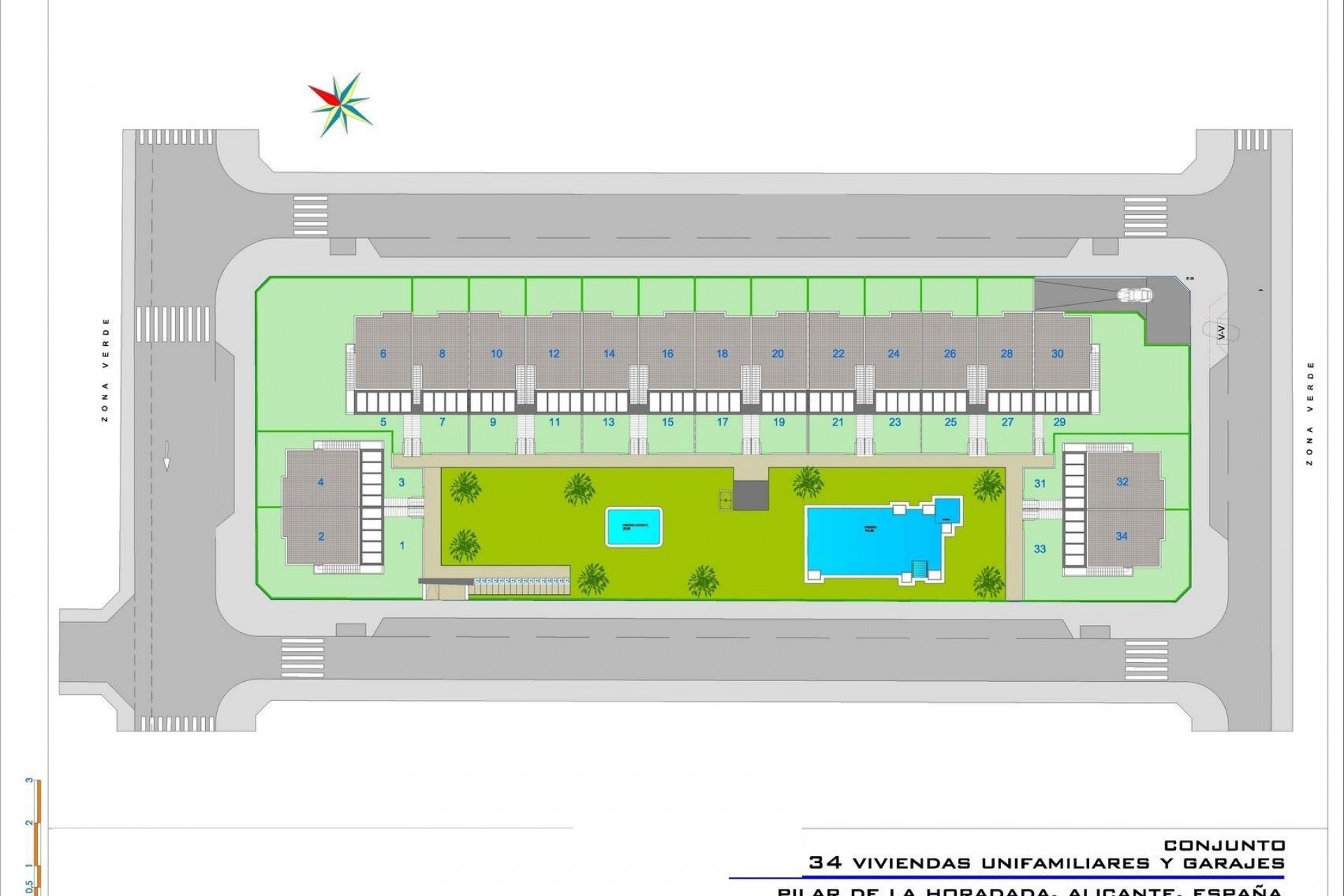 Nieuwbouw - Bungalow - Pilar de la Horadada - pueblo