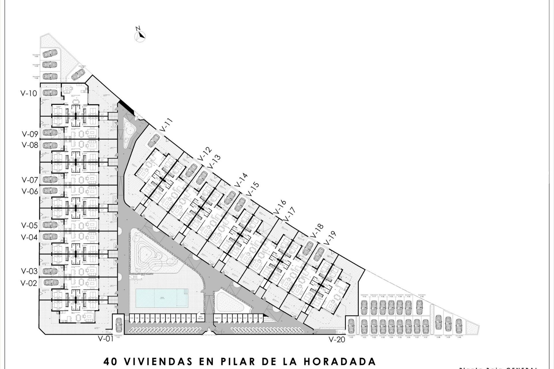 Nieuwbouw - Bungalow - Pilar de la Horadada - pueblo