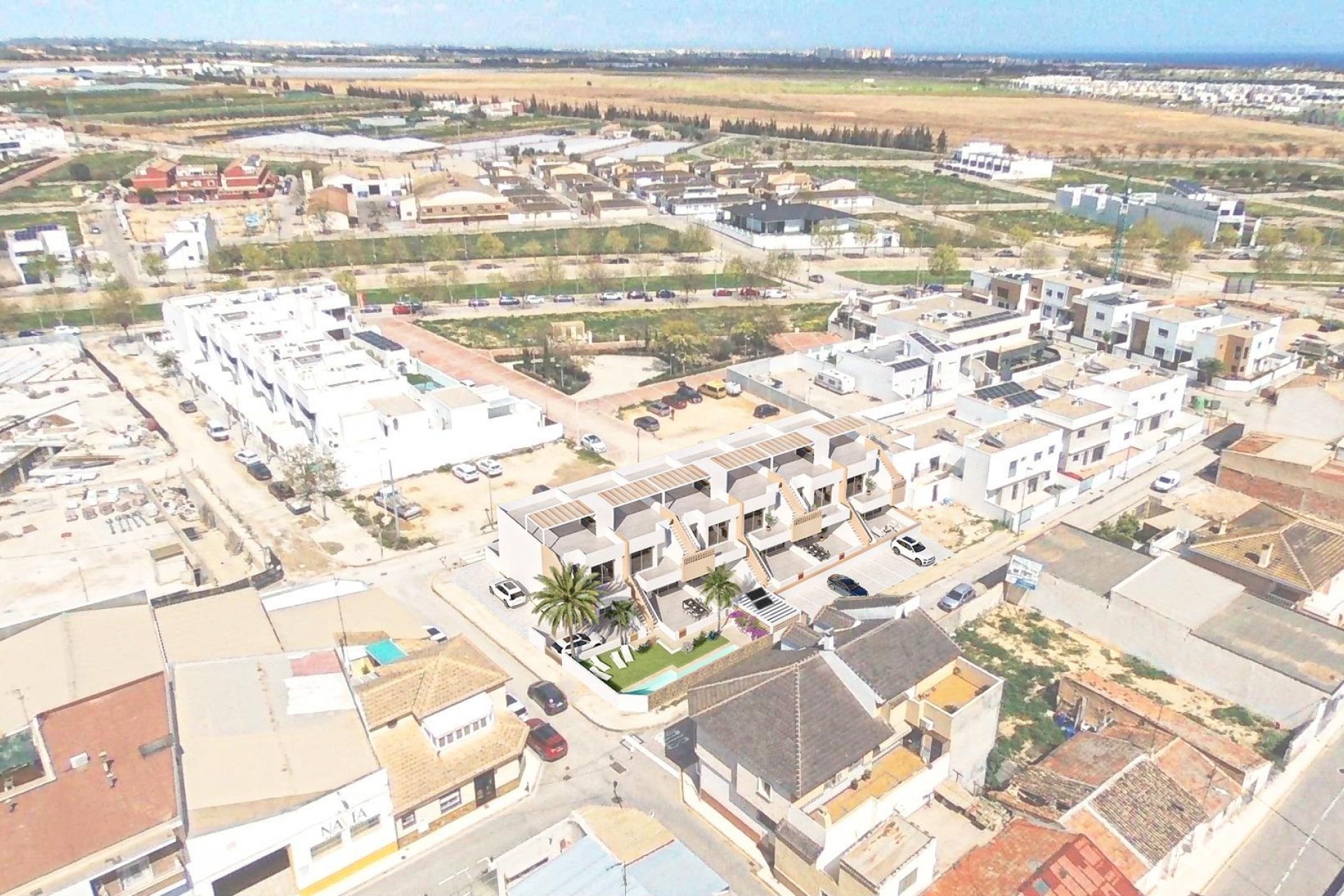 Nieuwbouw - Bungalow - Pilar de la Horadada - pueblo