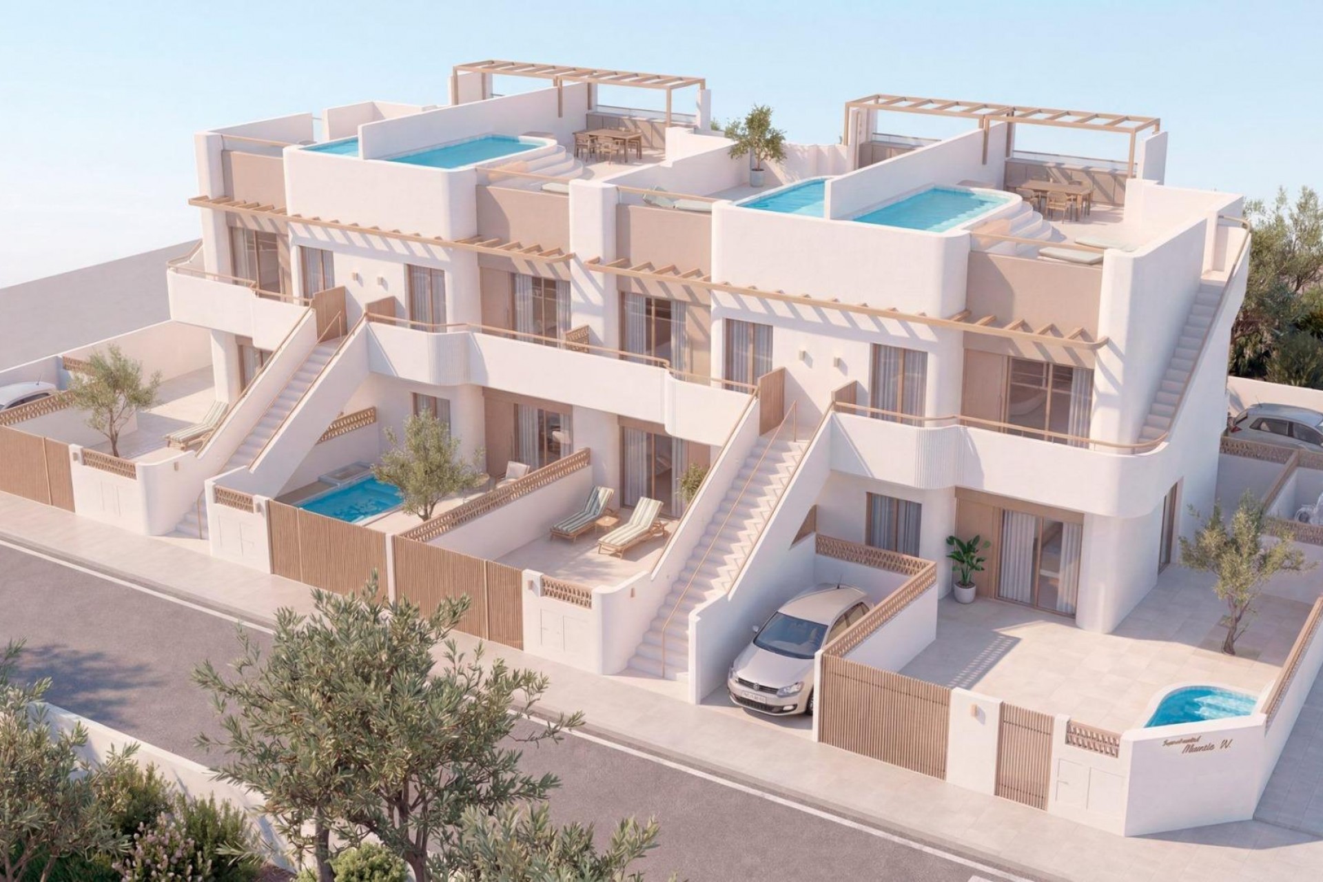 Nieuwbouw - Bungalow - Pilar de la Horadada - pueblo