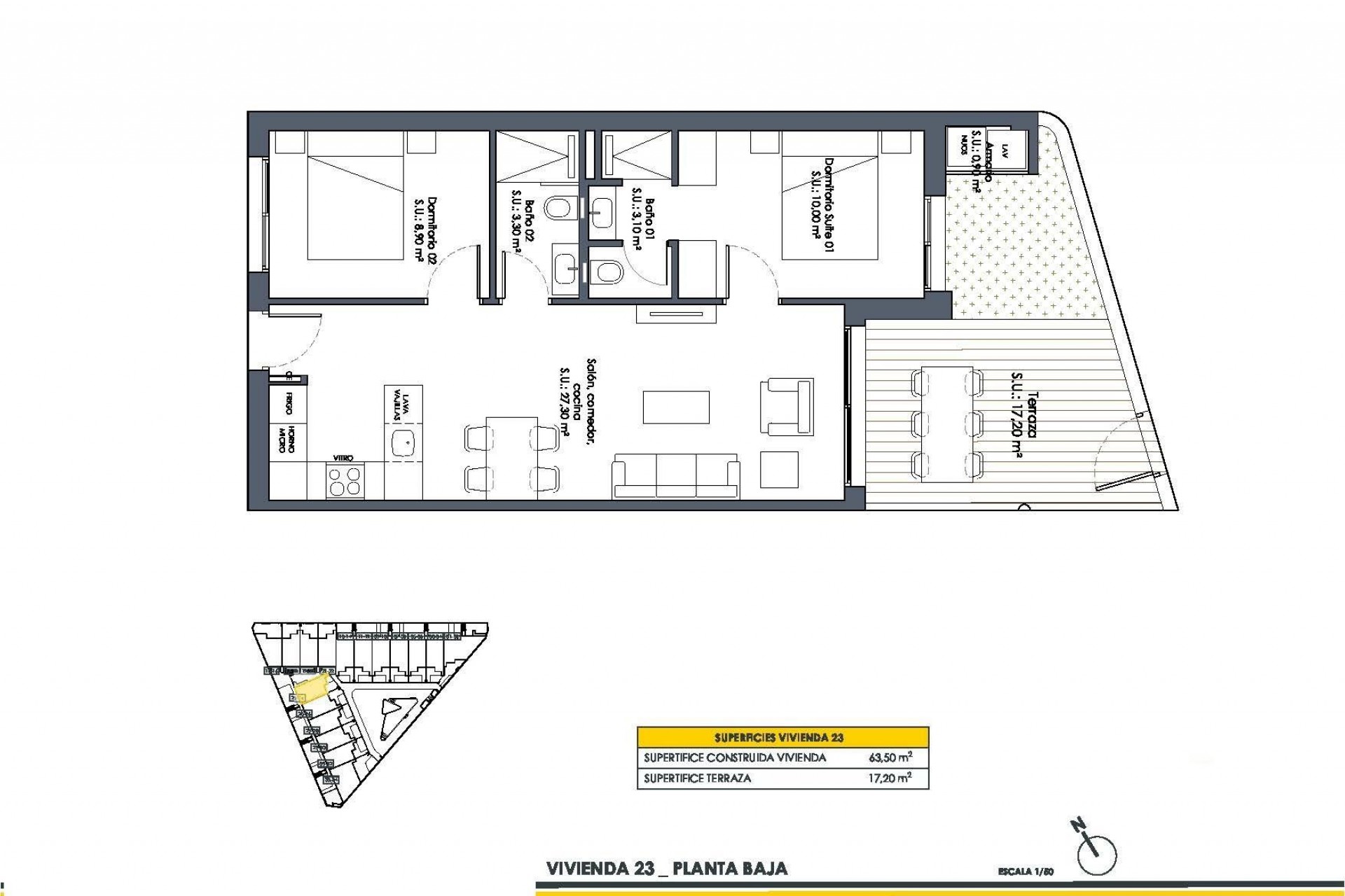 Nieuwbouw - Bungalow - San Fulgencio - Pueblo