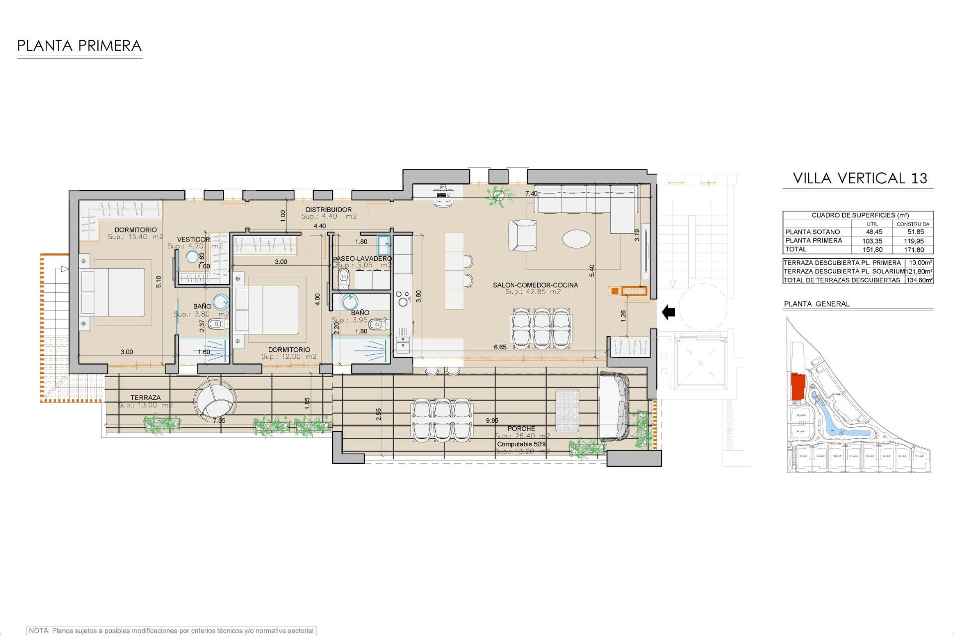 Nieuwbouw - Bungalow - San Juan de los Terreros - Mar De Pulpí