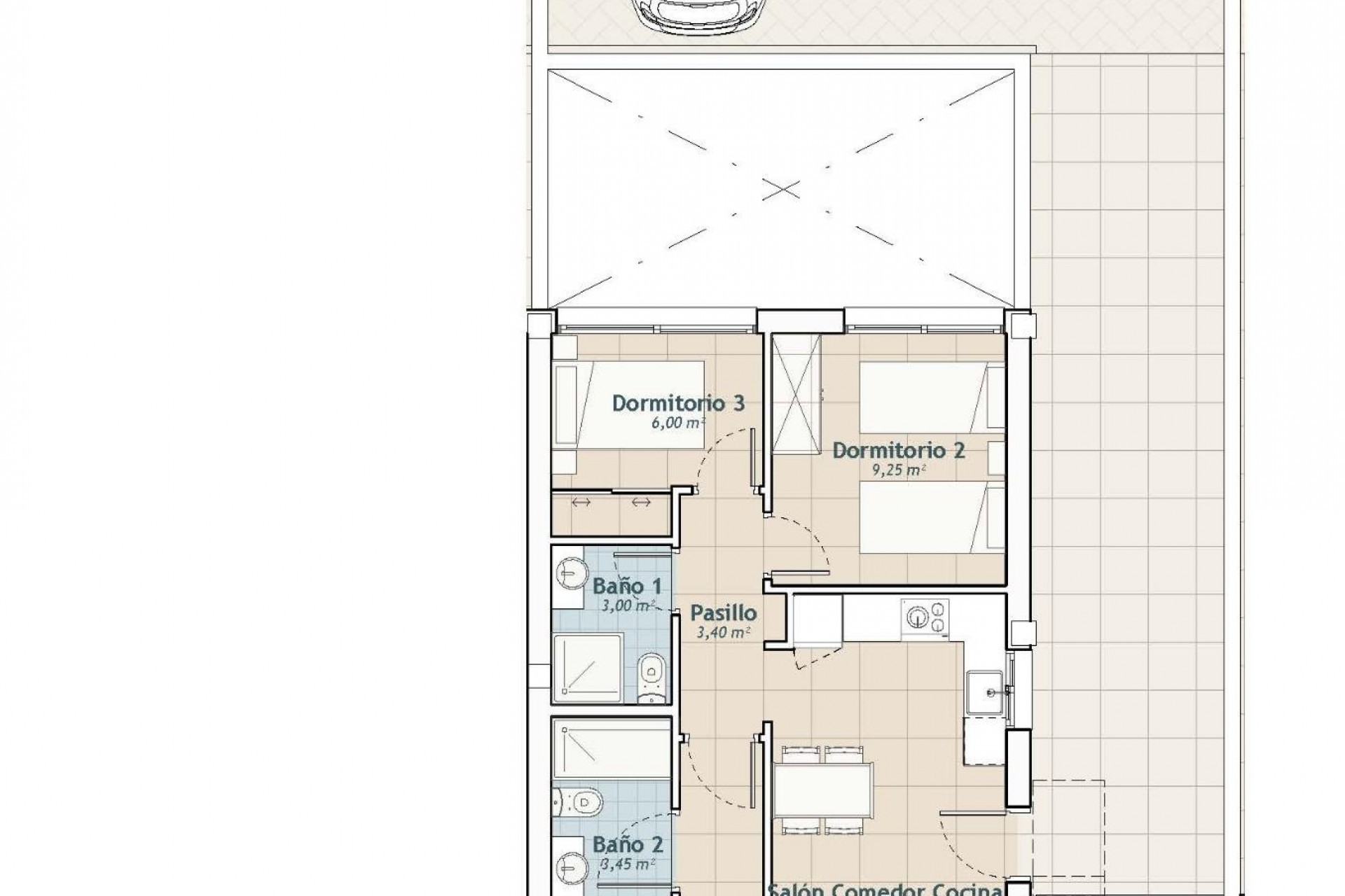 Nieuwbouw - Bungalow - San Miguel de Salinas - VistaBella Golf