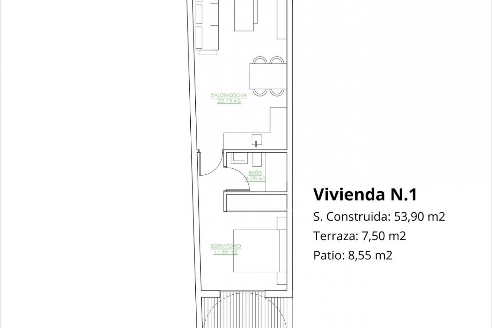 Nieuwbouw - Bungalow - San Pedro del Pinatar - Los Antolinos