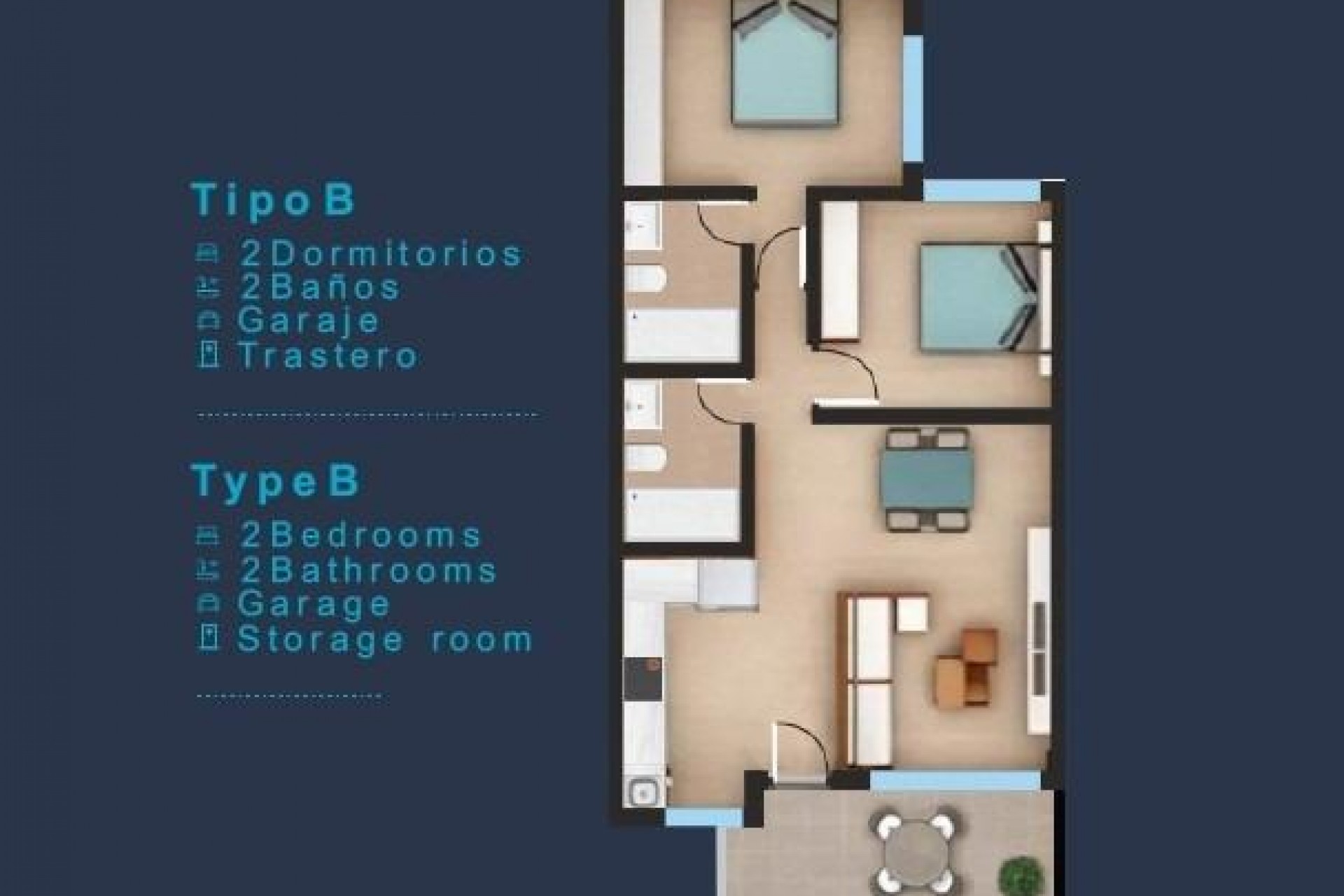 Nieuwbouw - Bungalow - San Pedro del Pinatar - Los Pinos