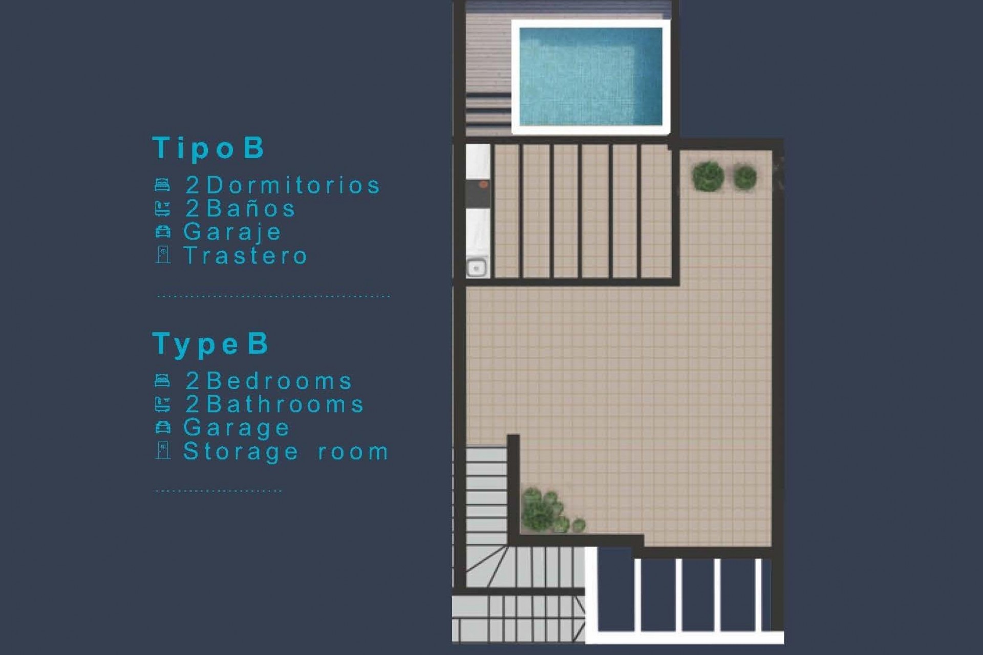 Nieuwbouw - Bungalow - San Pedro del Pinatar - Los Pinos