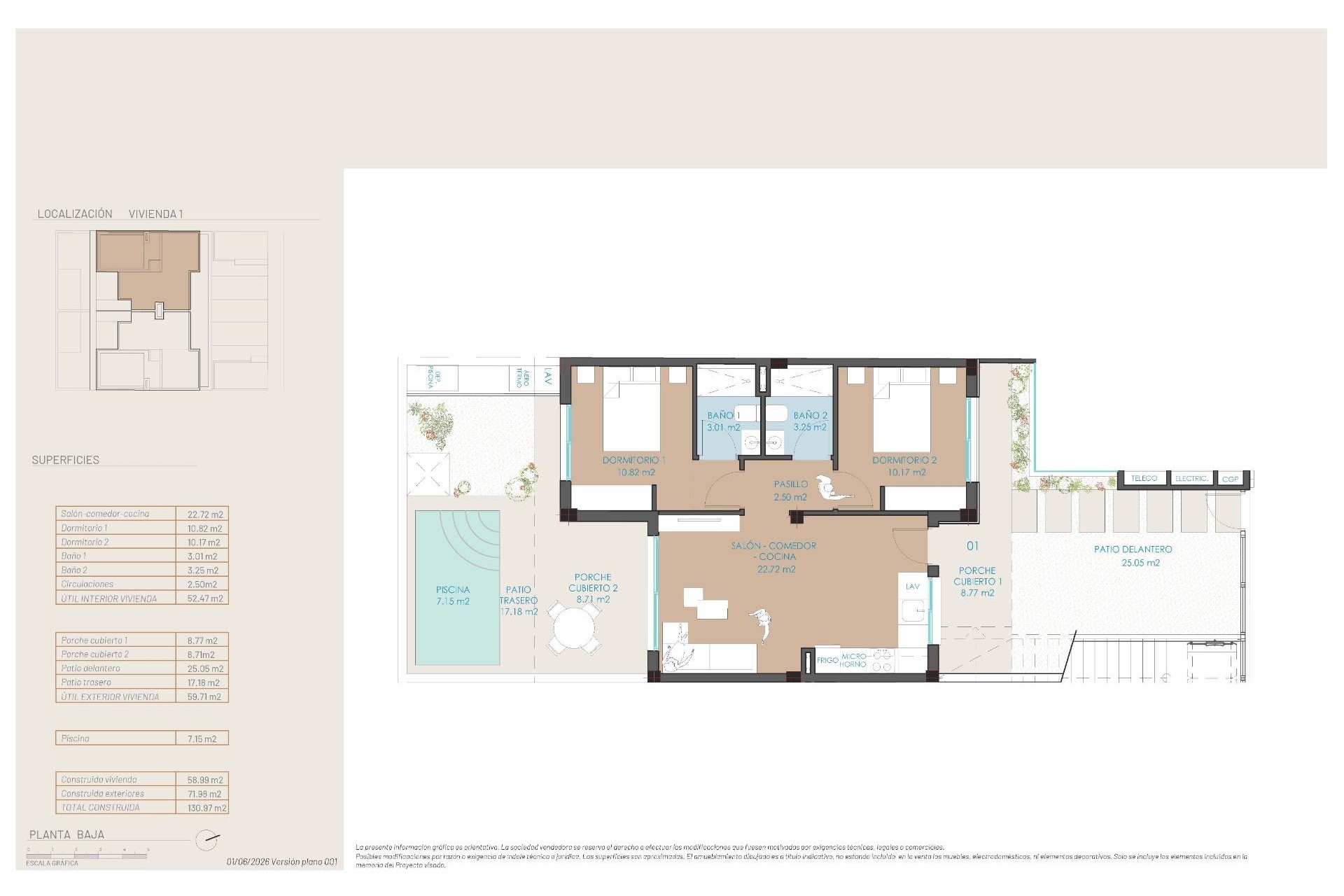 Nieuwbouw - Bungalow - San Pedro del Pinatar - Molino de Chirrete