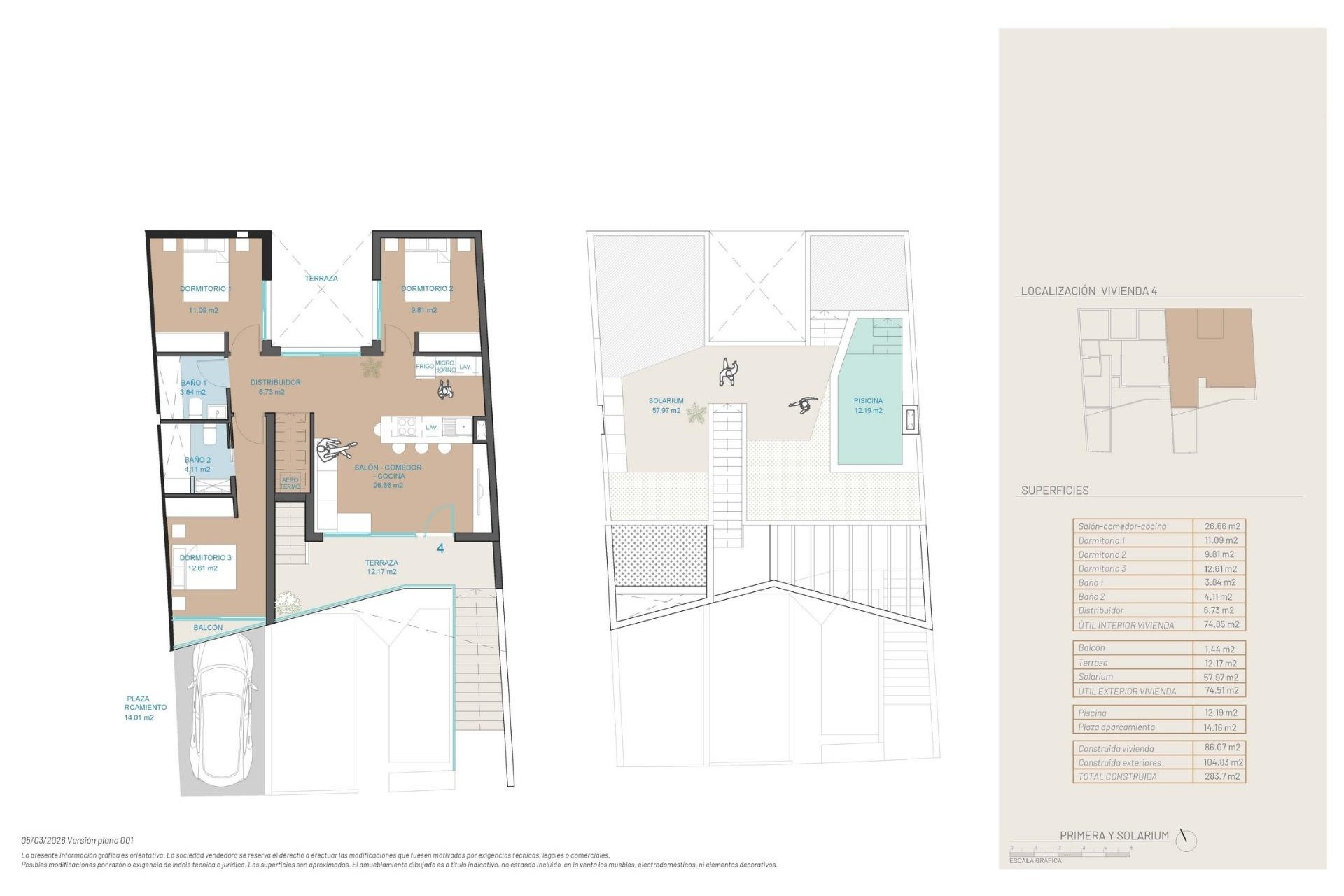 Nieuwbouw - Bungalow - San Pedro del Pinatar - Pueblo