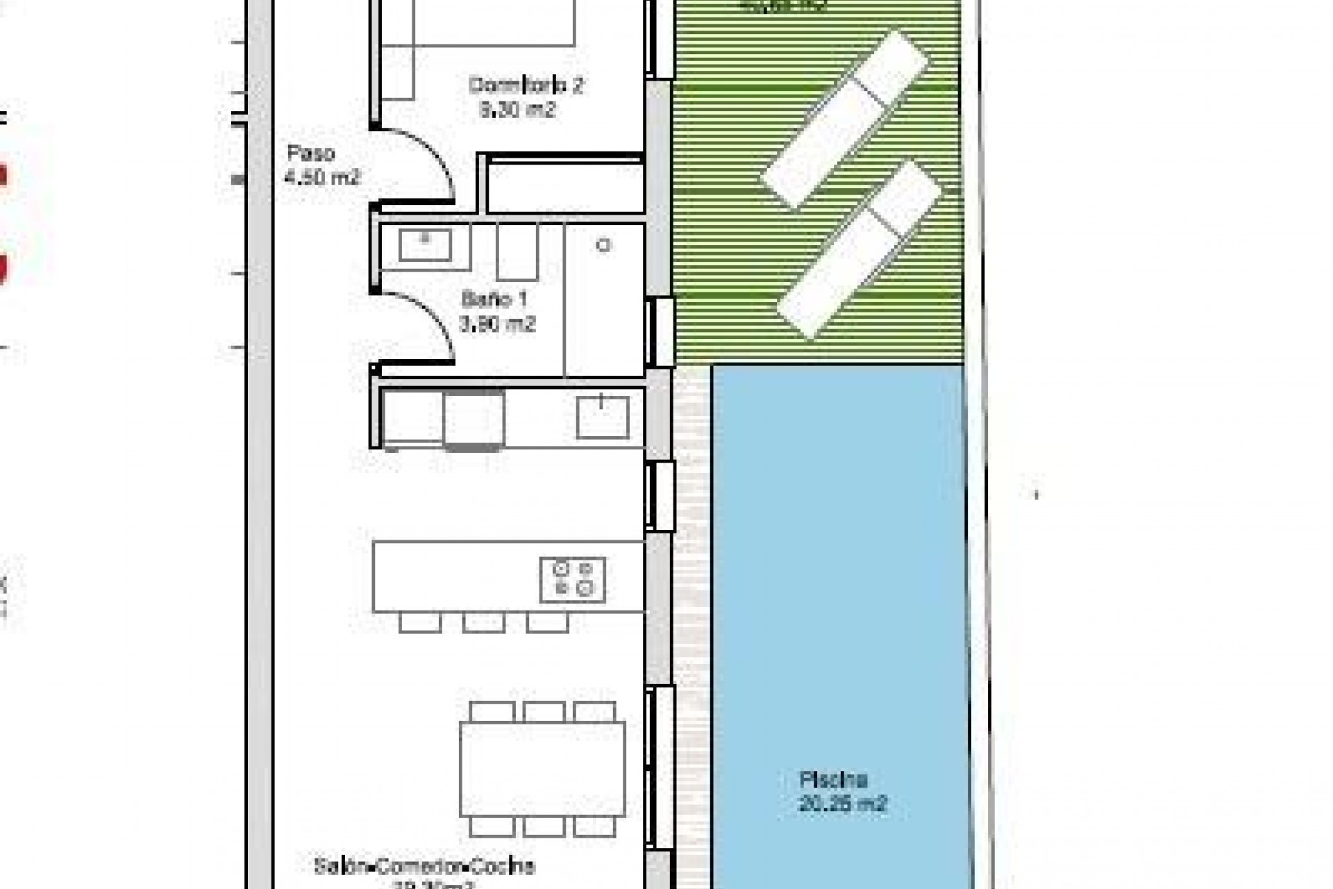 Nieuwbouw - Bungalow - Santiago de la Ribera - Santiago De La Ribera