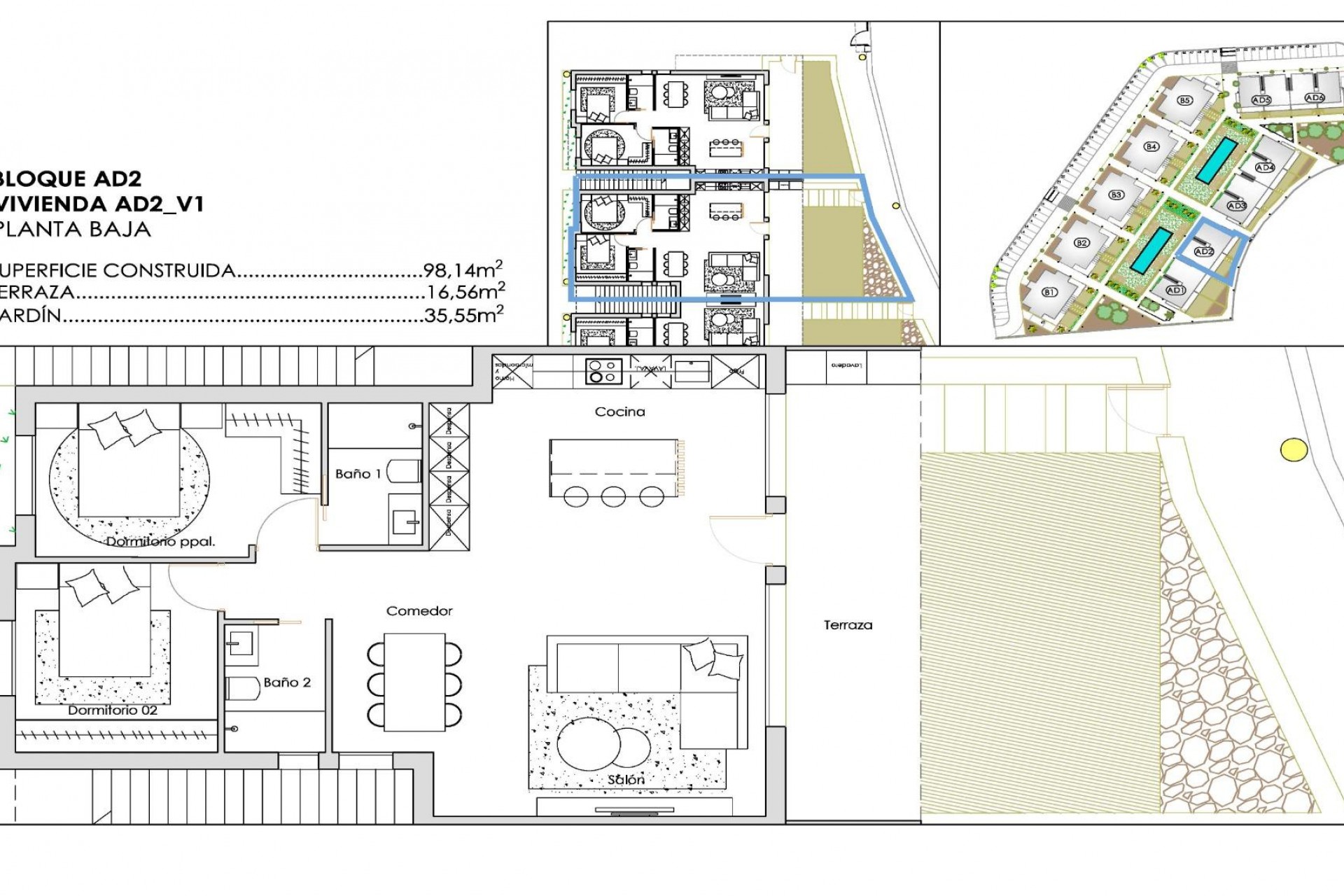 Nieuwbouw - Bungalow - Torre Pacheco - Santa Rosalia Lake And Life Resort