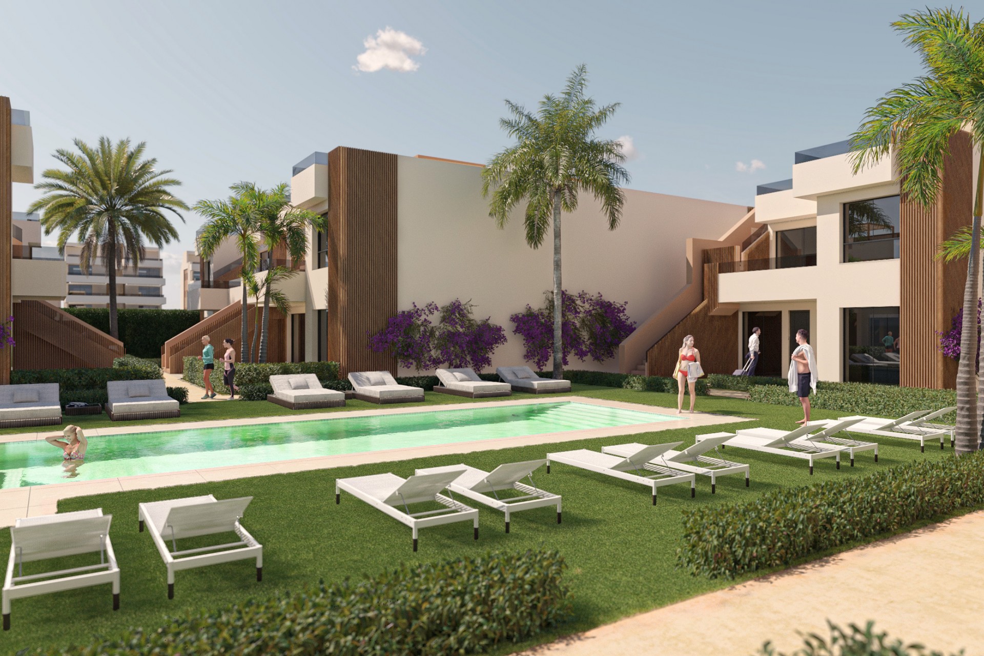 Nieuwbouw - Bungalows - Alhama De Murcia - 30849
