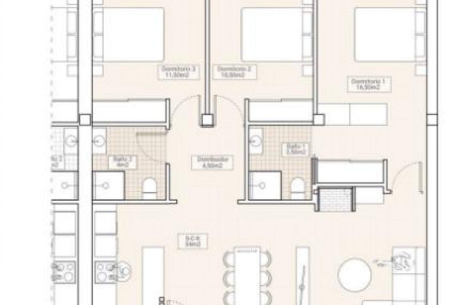 Nieuwbouw - Bungalows - Hondón de las Nieves - 03688