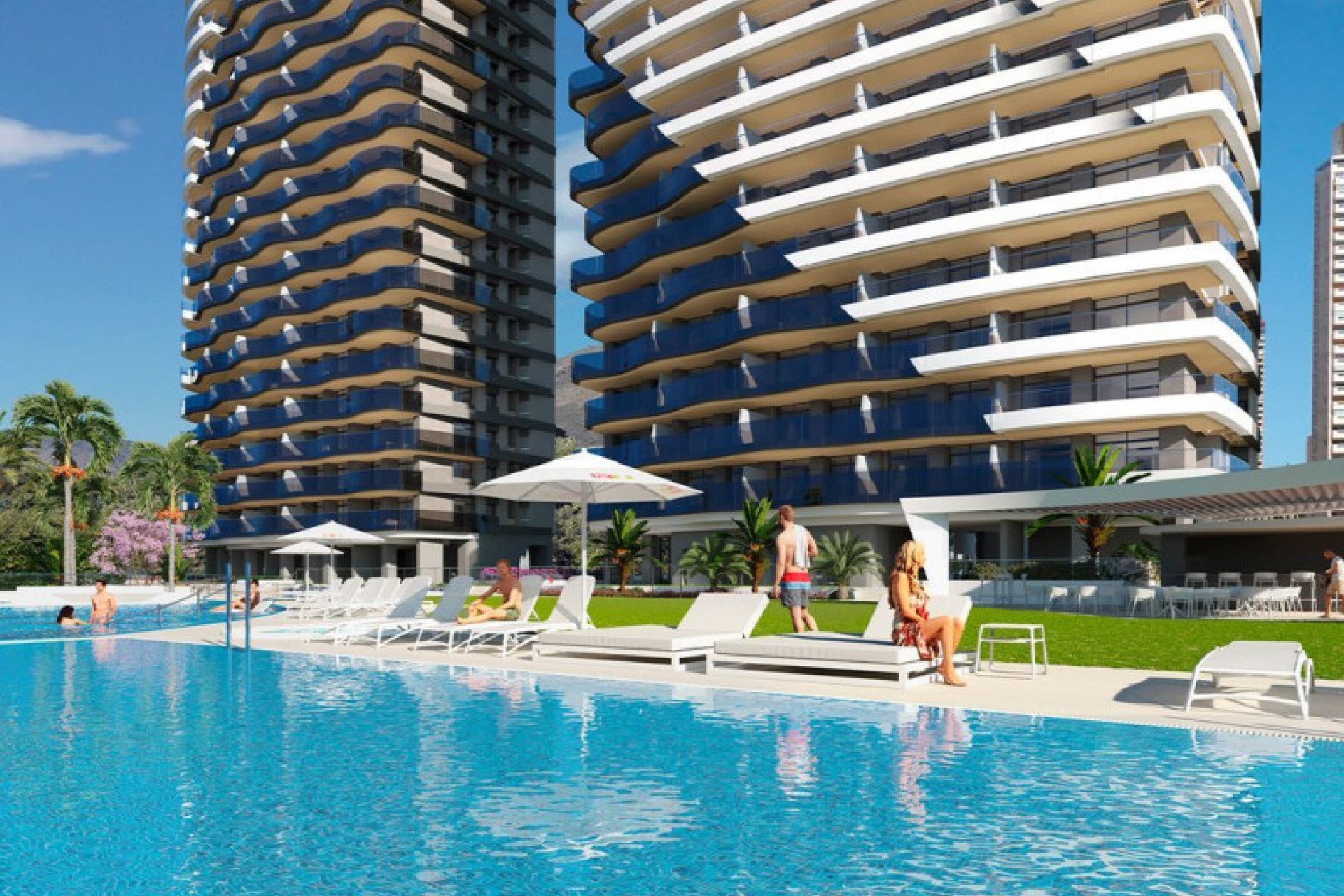 Nieuwbouw - Flats - Benidorm - Calle Brasil, 1