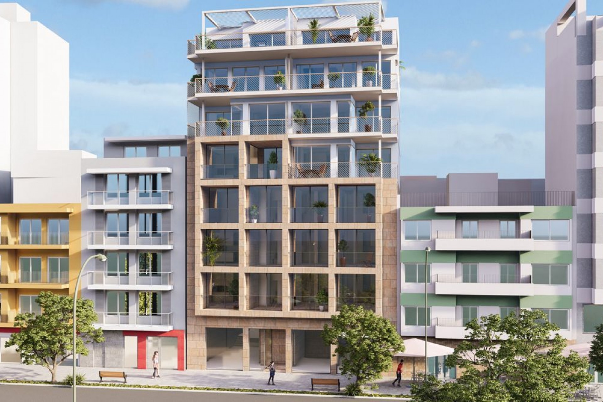 Nieuwbouw - Flats - La Villajoyosa / Vila Joiosa - del Pais Valencia, 21