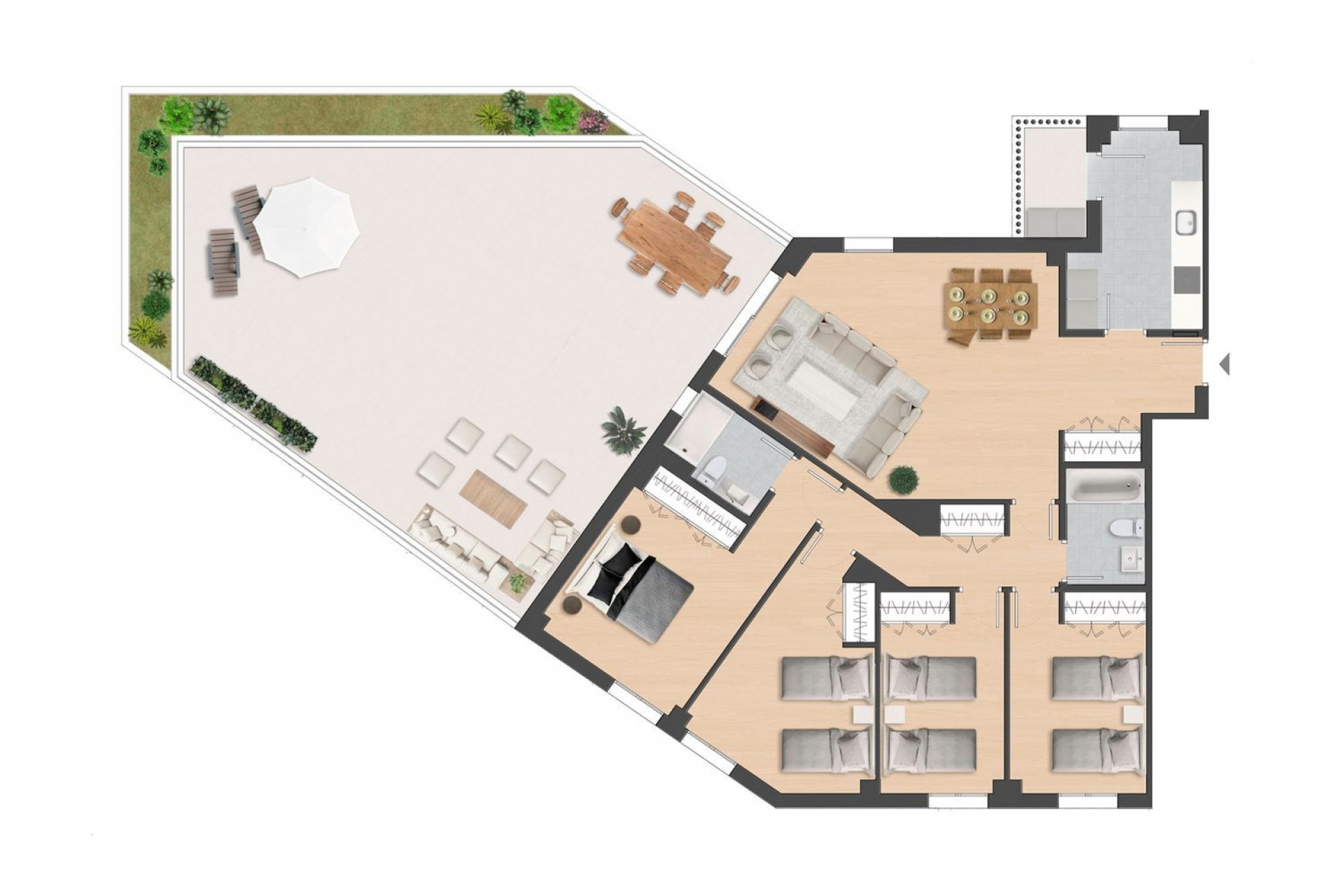 Nieuwbouw - Flats - Málaga