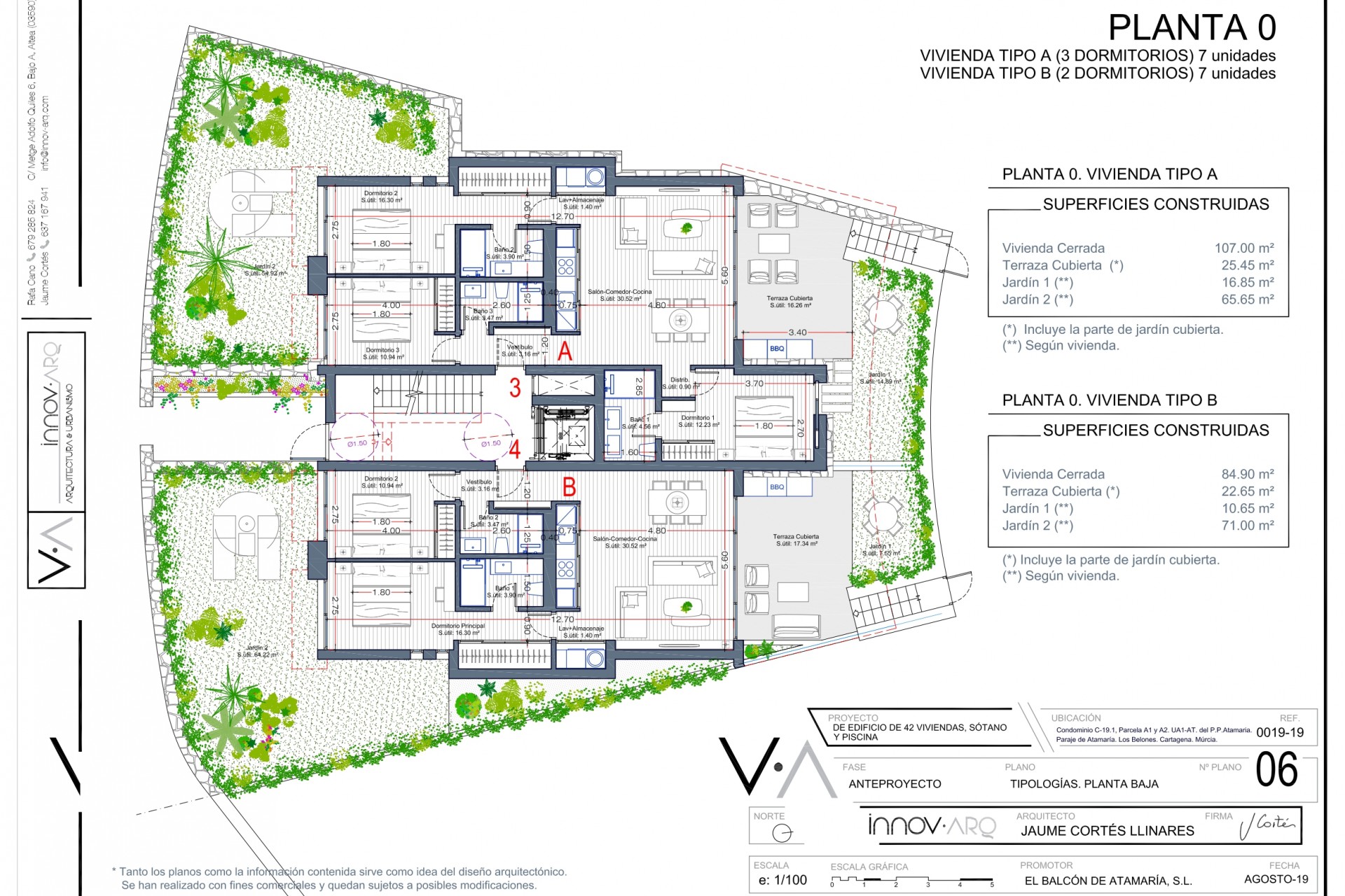 Nieuwbouw - Ground floors - Cartagena - Urbanización La Manga Club s/n