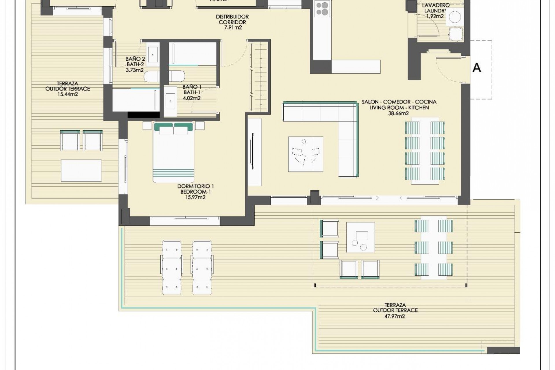 Nieuwbouw - Penthouse - Casares - Buenas Noches