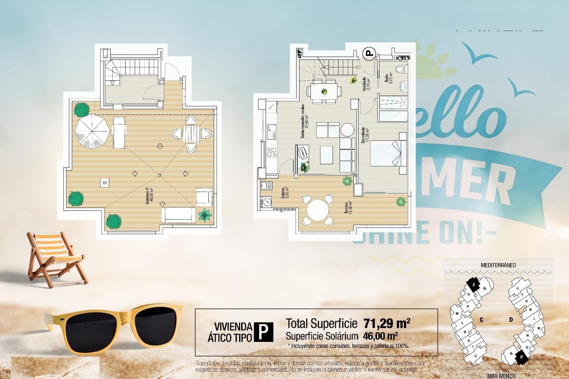 Nieuwbouw - Penthouse - La Manga del Mar Menor - La Manga