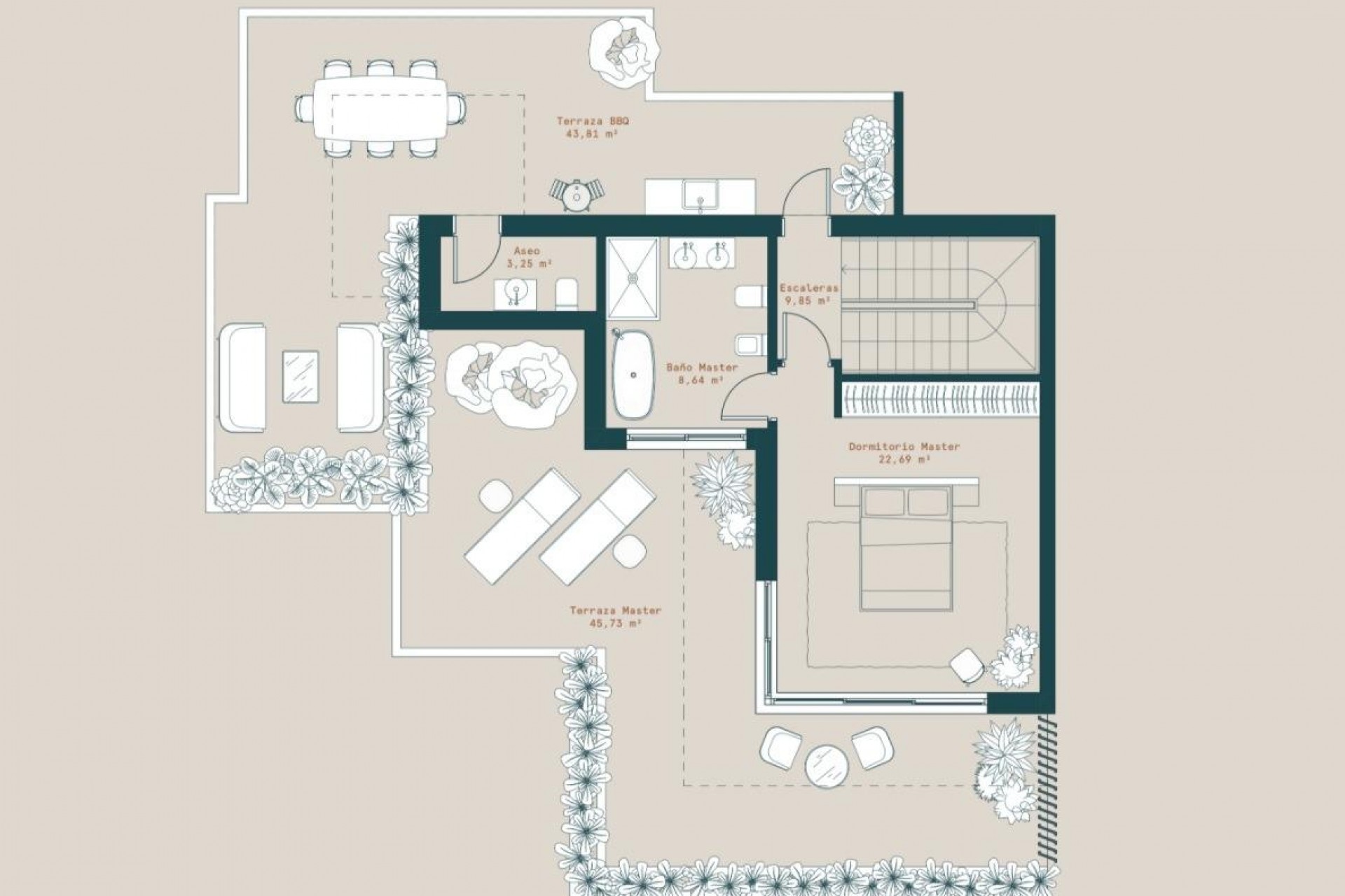 Nieuwbouw - Penthouse - Mijas - La Capellania