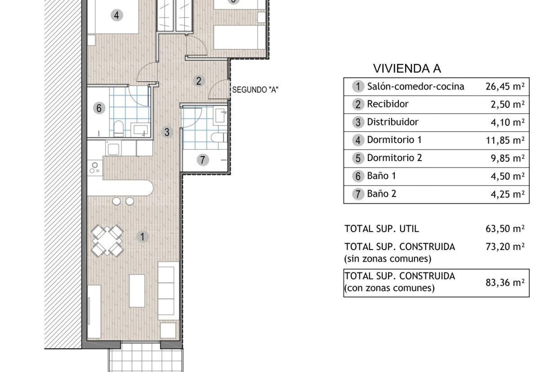Nieuwbouw - Penthouse - Puerto de Mazarron - Playa del Puerto