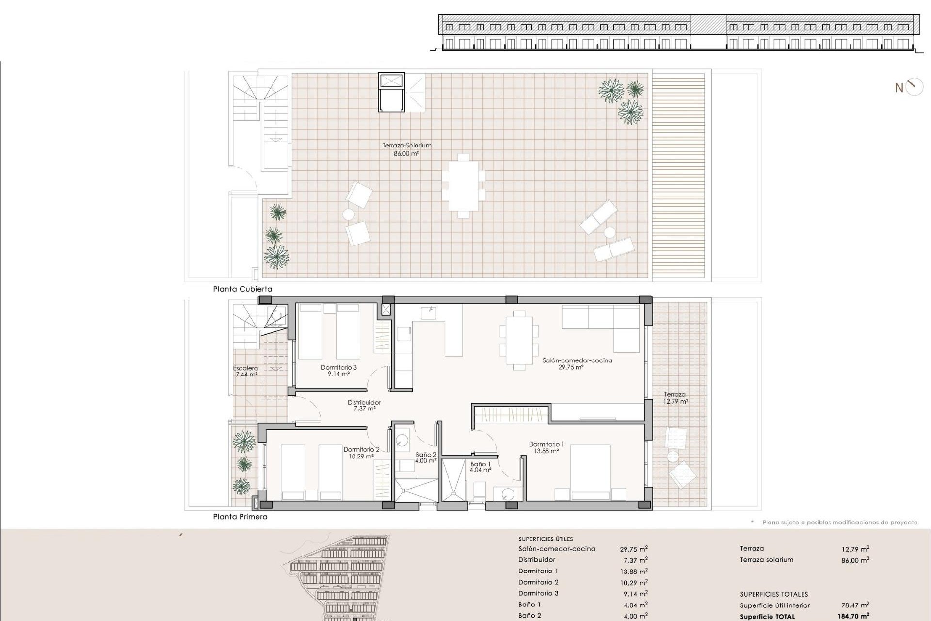 Nieuwbouw - Penthouse - Pulpi - Aguilón Golf