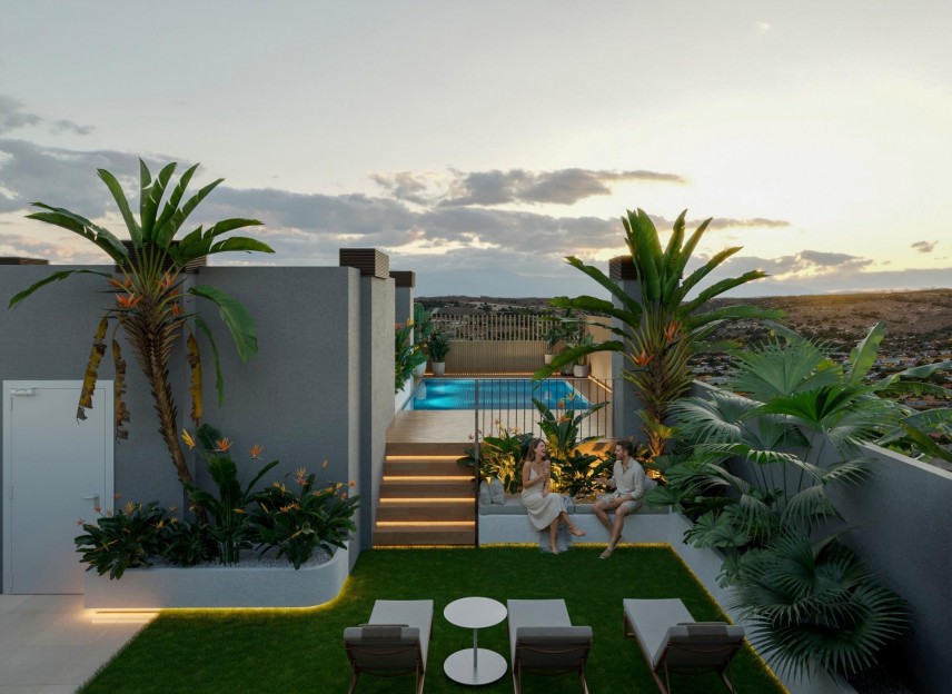 Nieuwbouw - Penthouse - Santa Pola - Centro