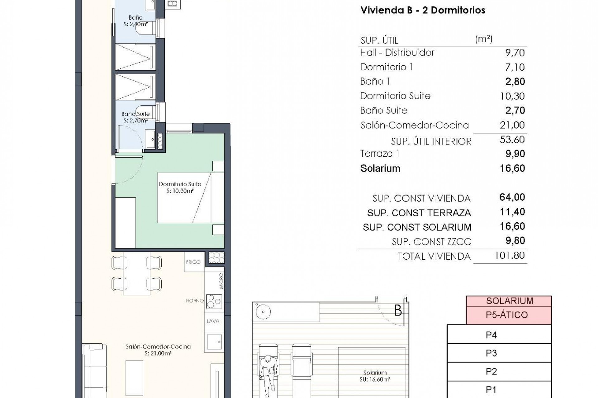 Nieuwbouw - Penthouse - Torrevieja - Habaneras