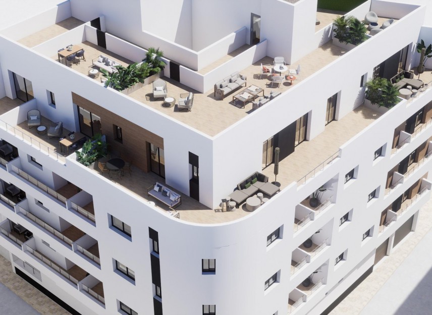 Nieuwbouw - Penthouse - Torrevieja - pueblo