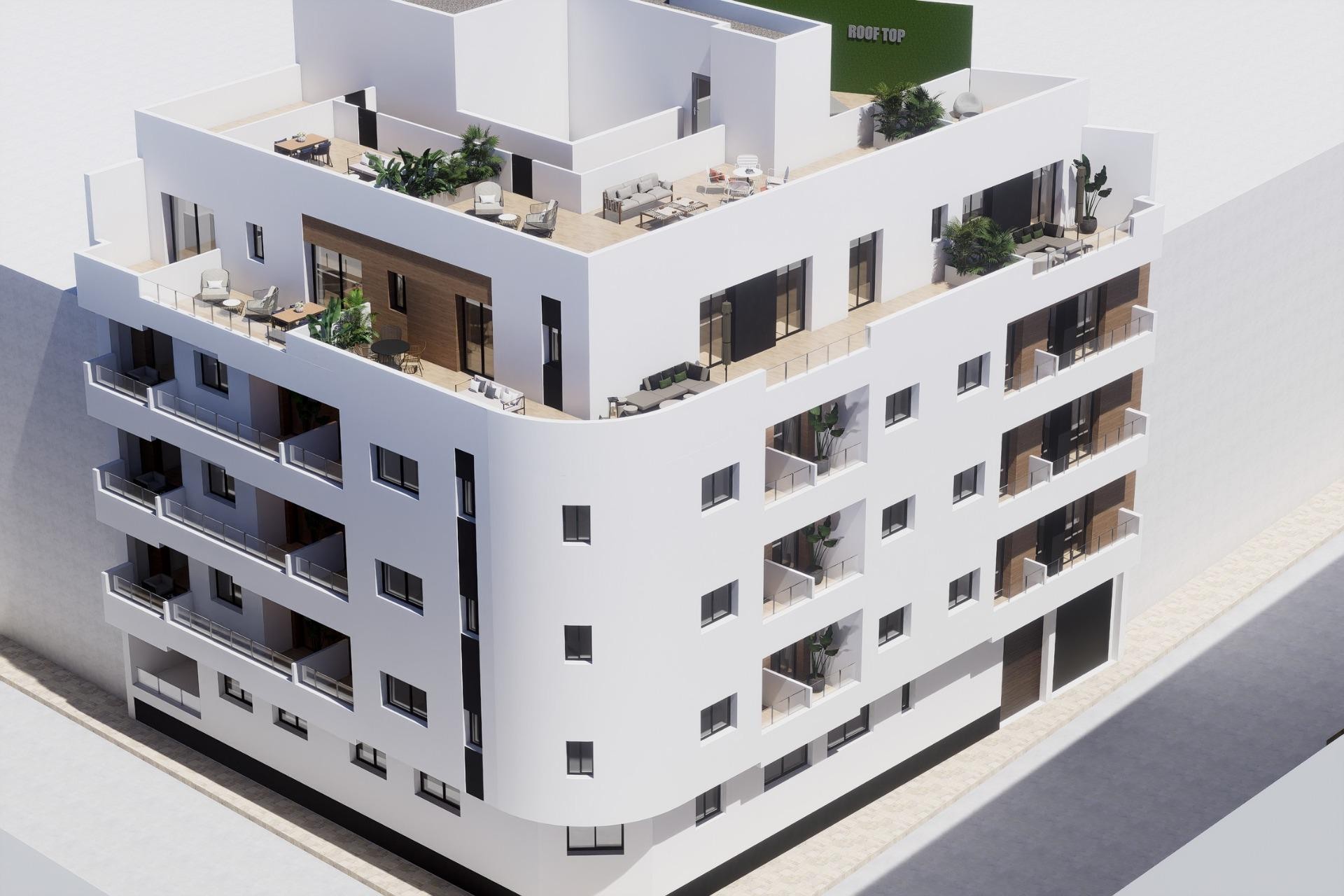 Nieuwbouw - Penthouse - Torrevieja - pueblo