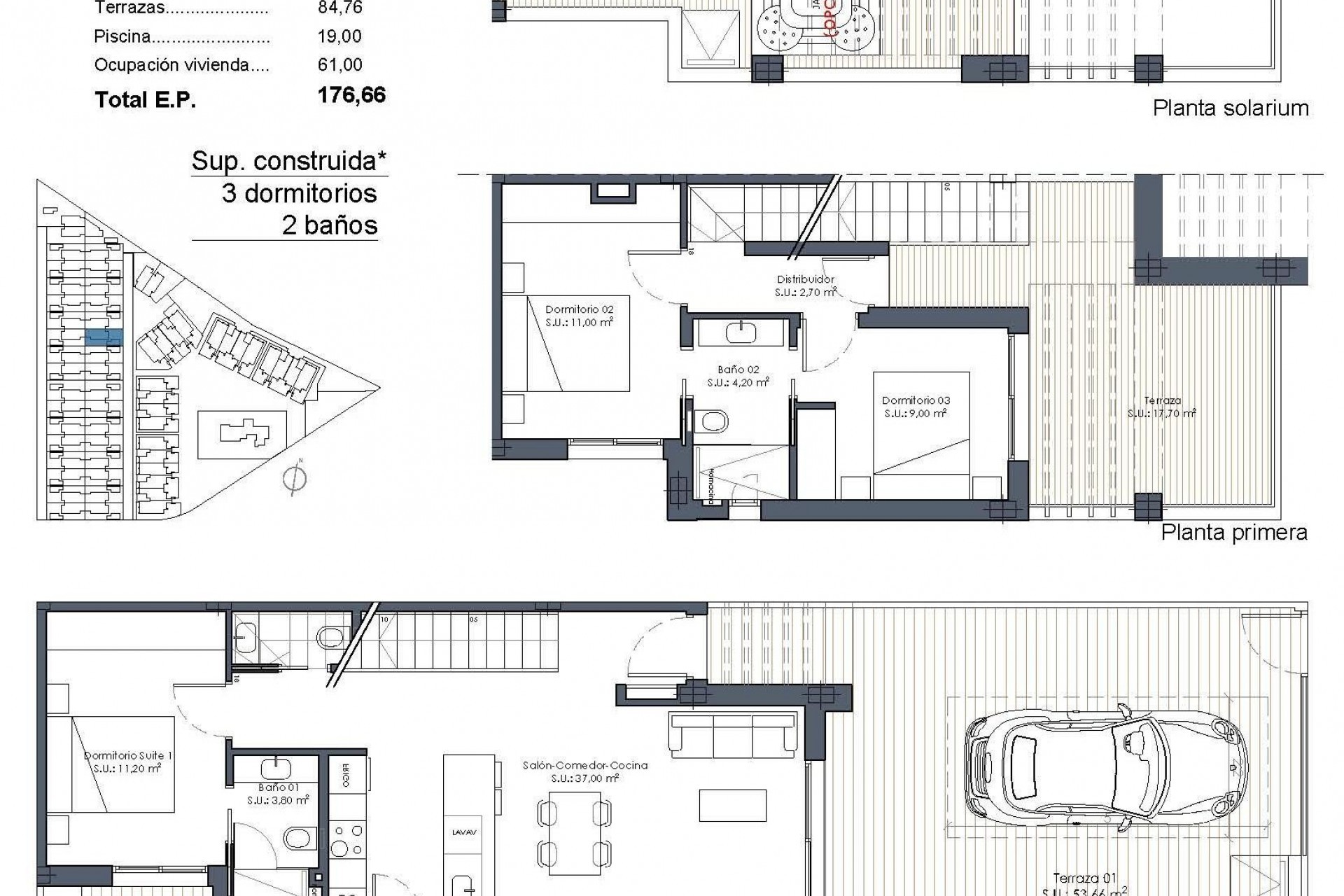 Nieuwbouw - Quad House - Los Alcazares - Serena Golf