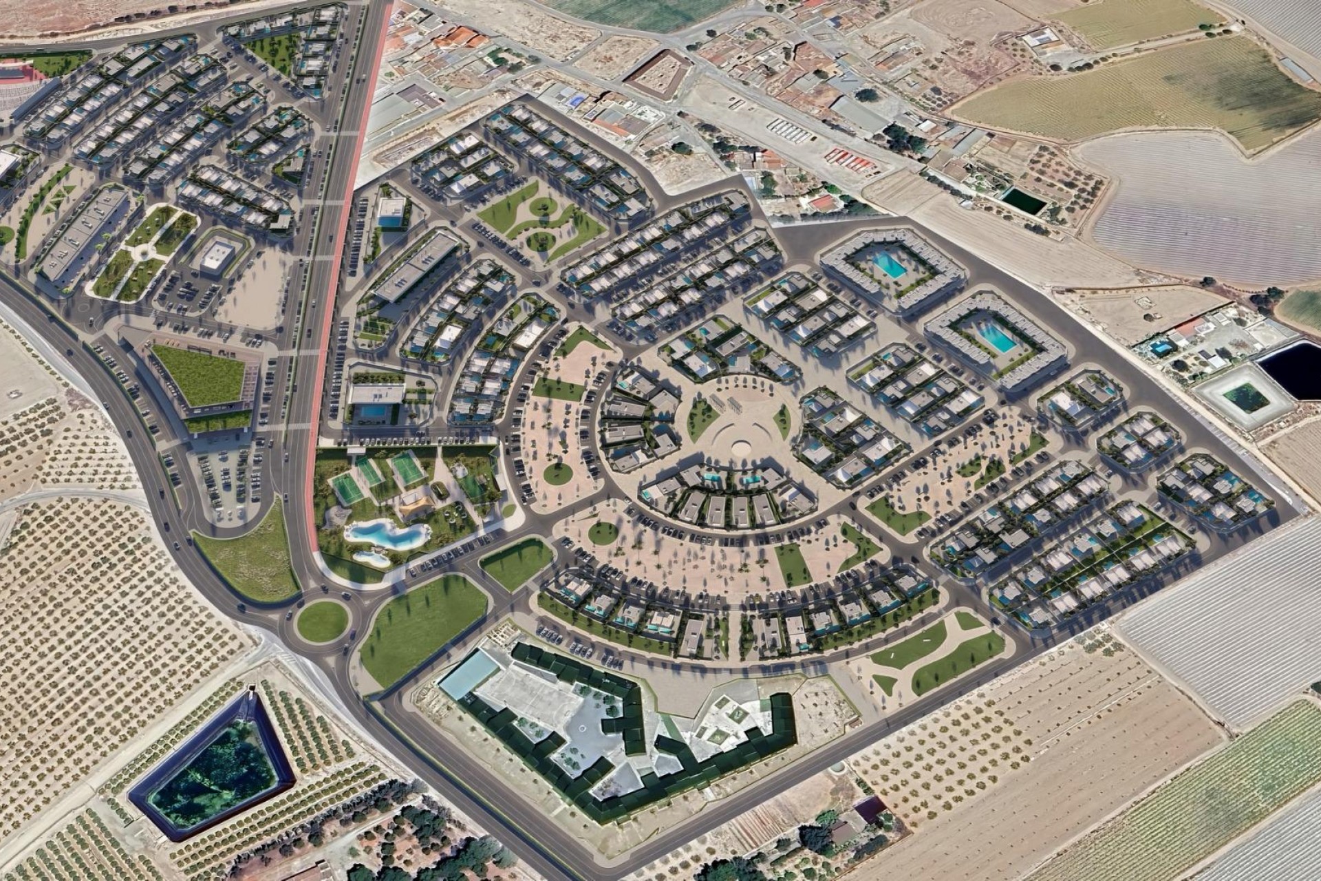 Nieuwbouw - Quad House - Torre Pacheco - El Alba