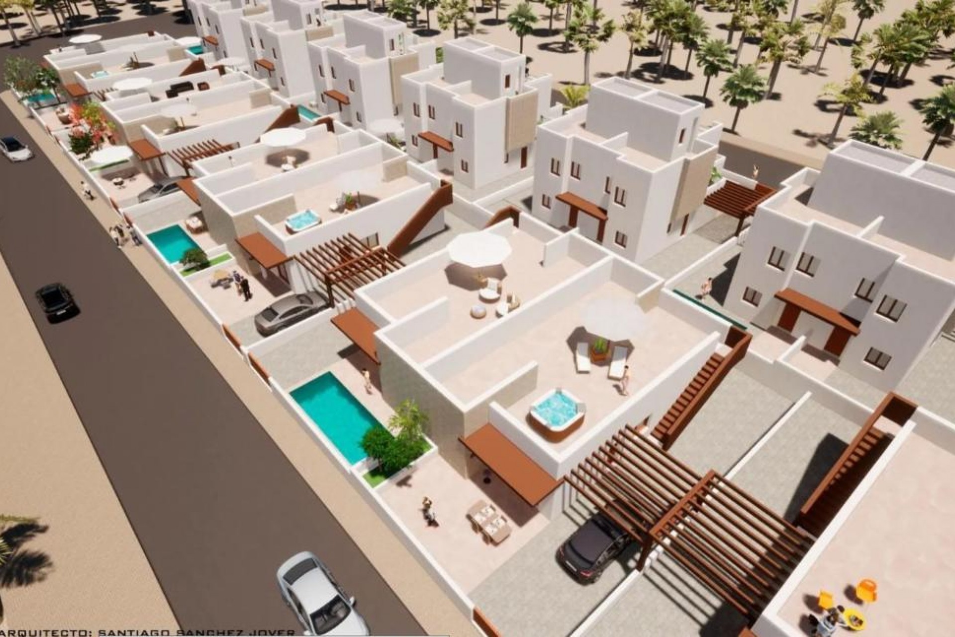 Nieuwbouw - Terraced houses - Mazarrón