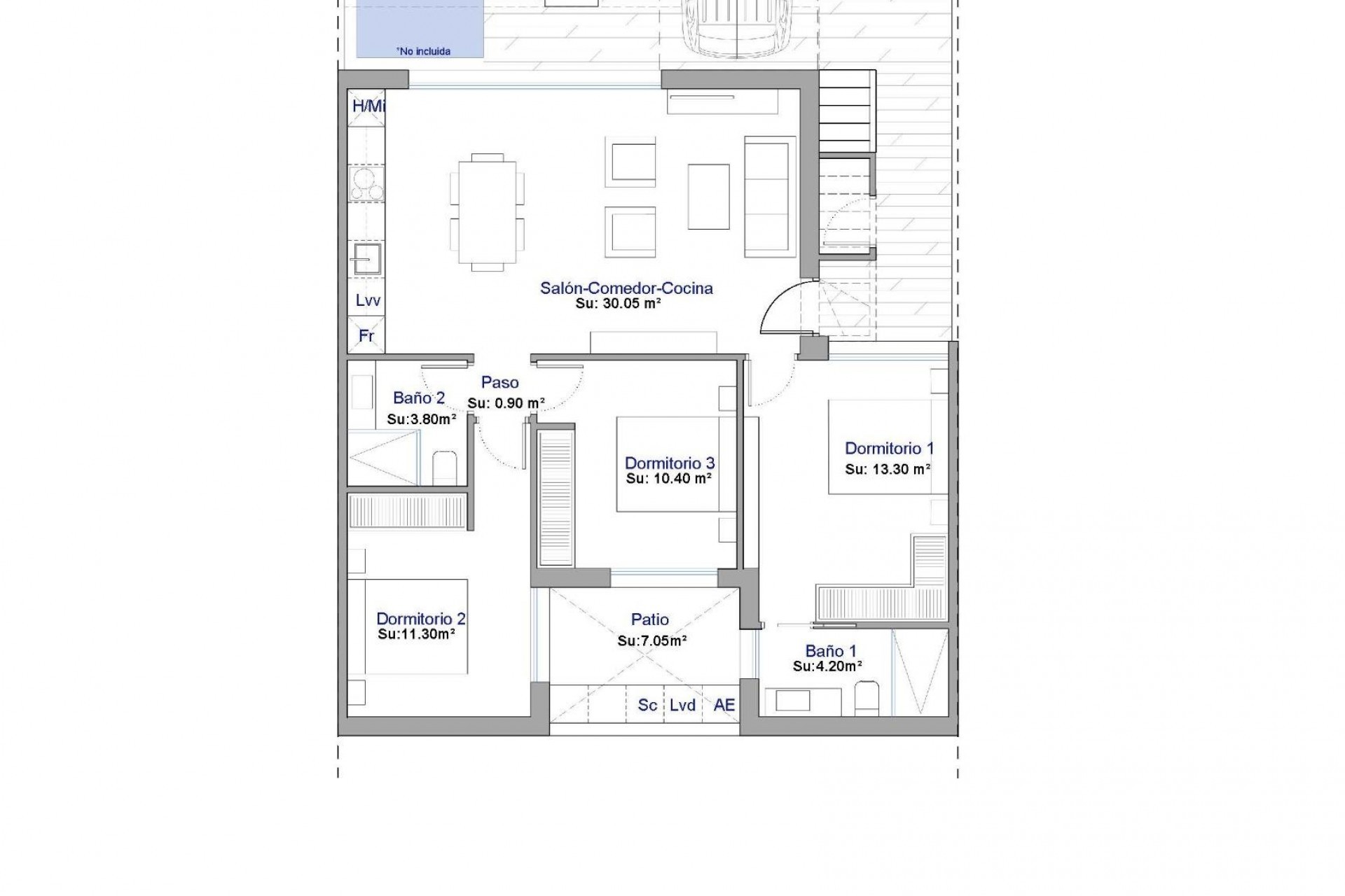 Nieuwbouw - Town House - Alhama De Murcia - Condado De Alhama