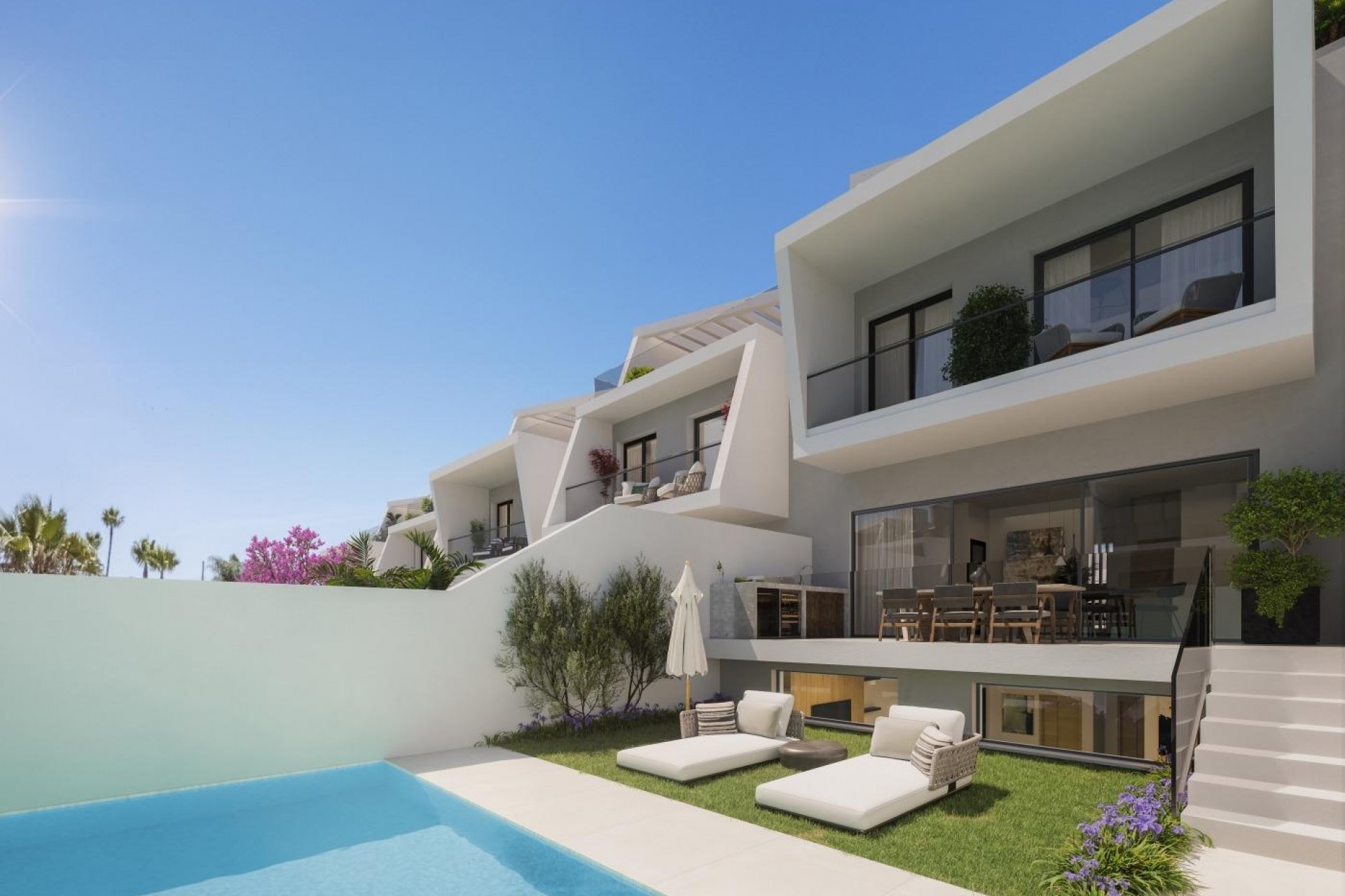 Nieuwbouw - Town House - Estepona - Whater Gardens