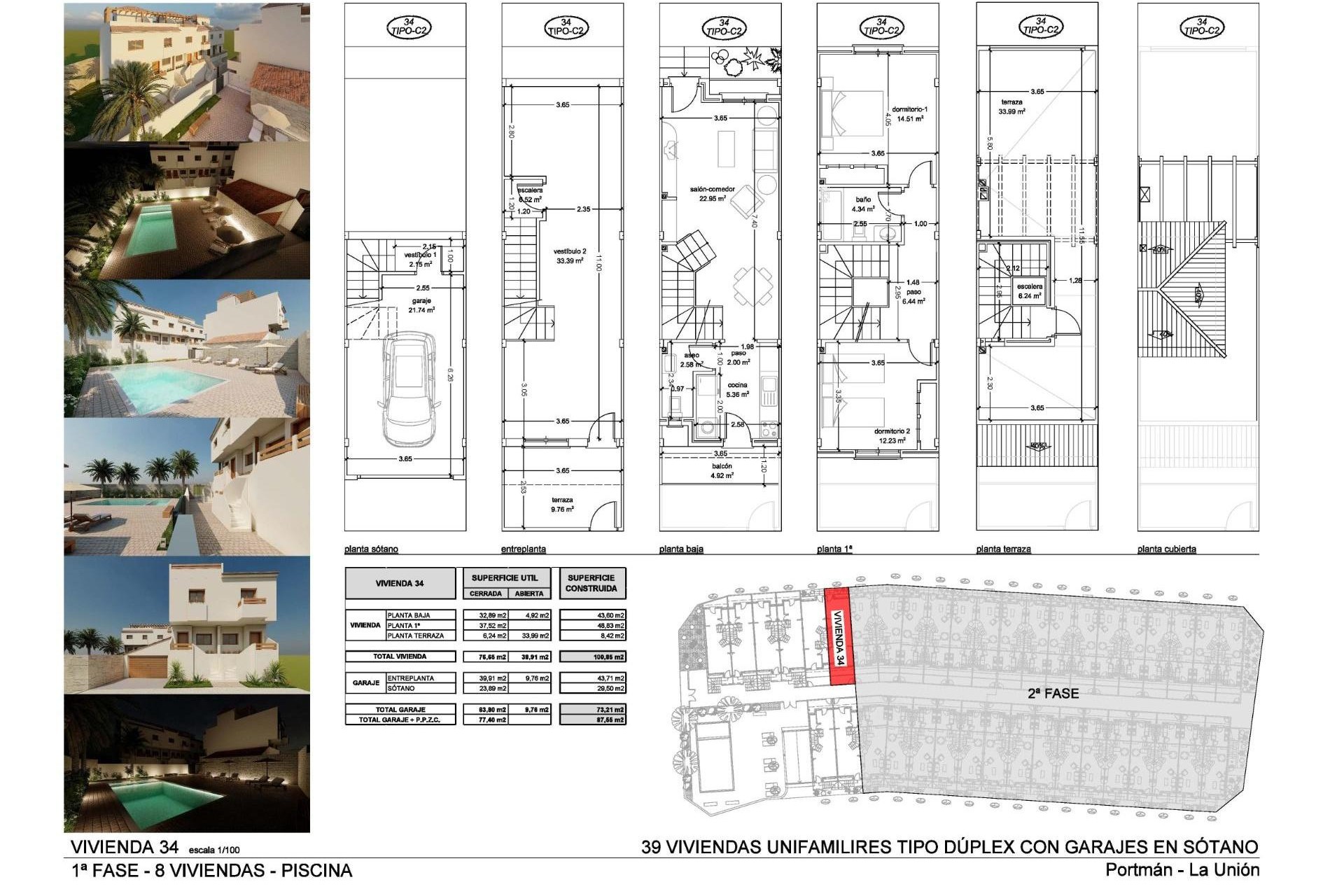 Nieuwbouw - Town House - La Union - centro