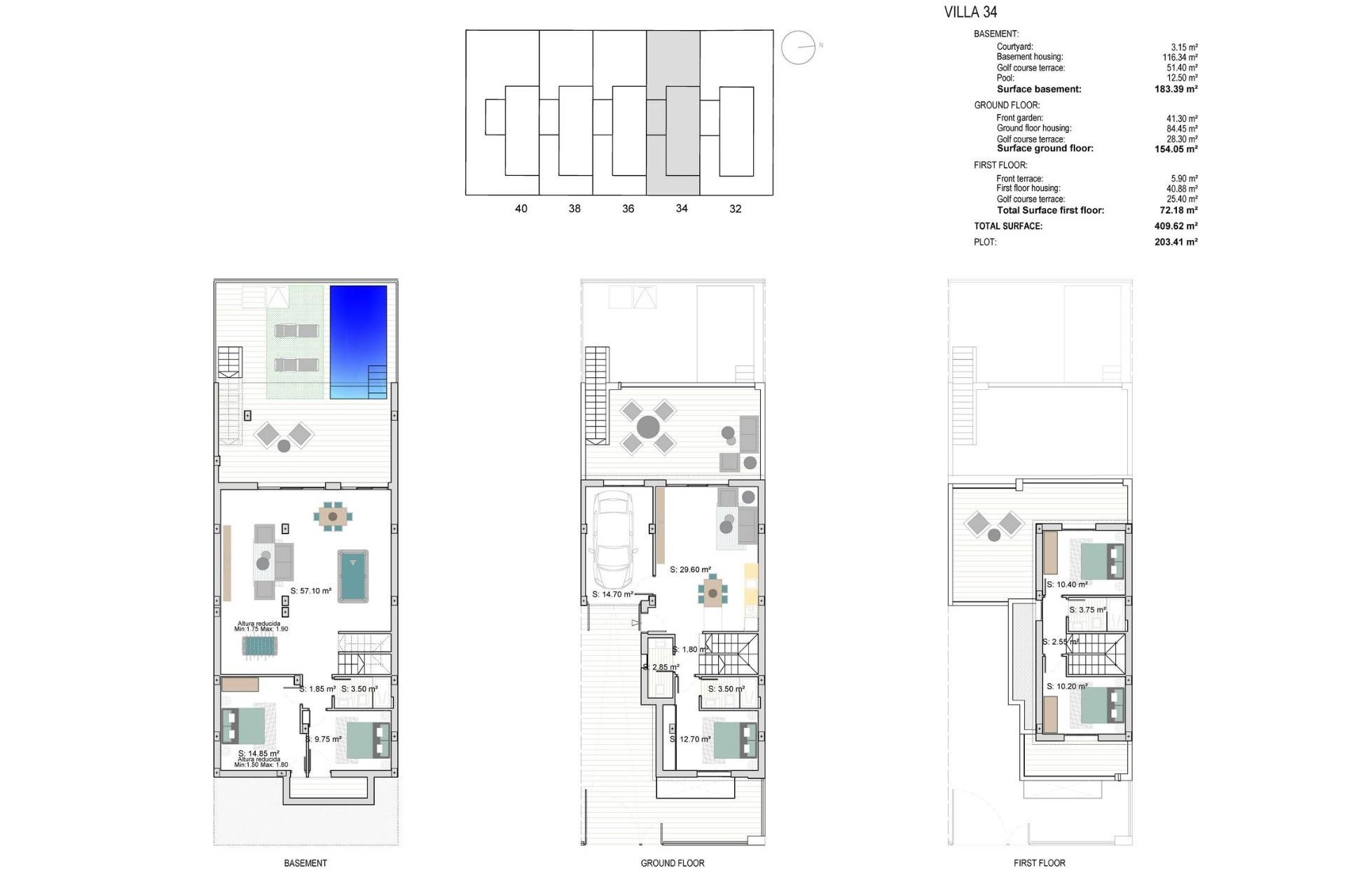 Nieuwbouw - Town House - Los Alcazares - Serena Golf