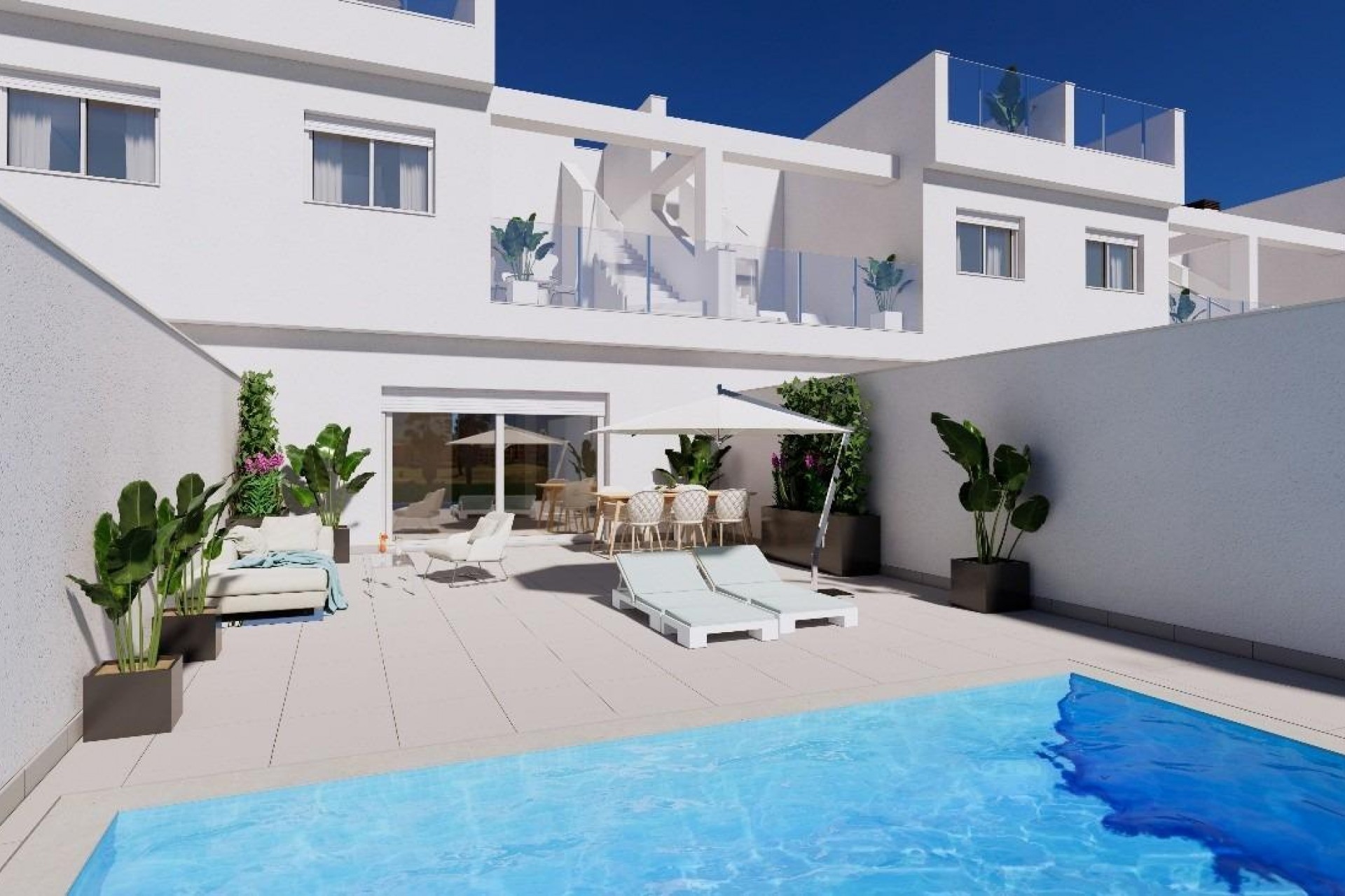 Nieuwbouw - Town House - Los Alcazares - Serena Golf