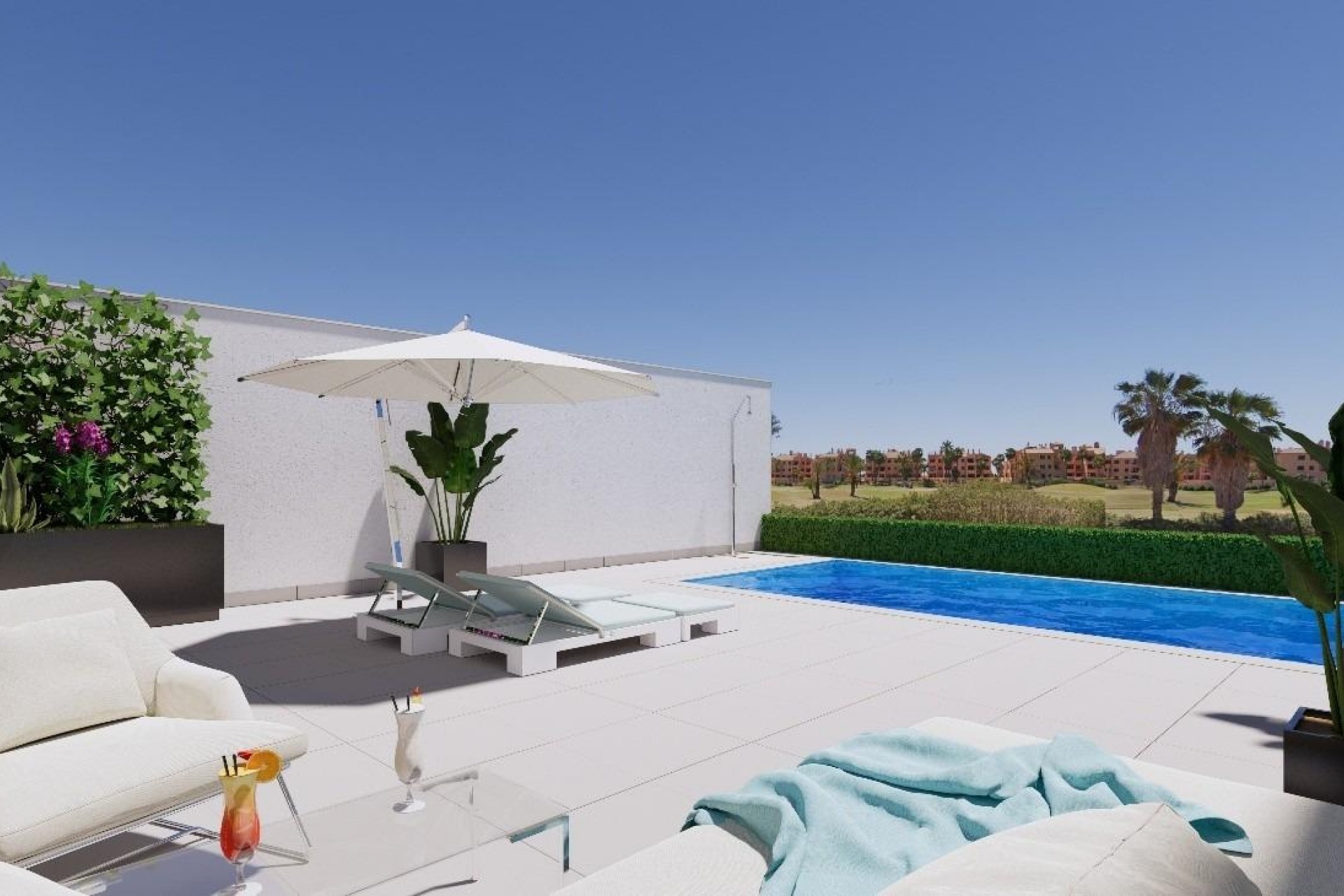 Nieuwbouw - Town House - Los Alcazares - Serena Golf