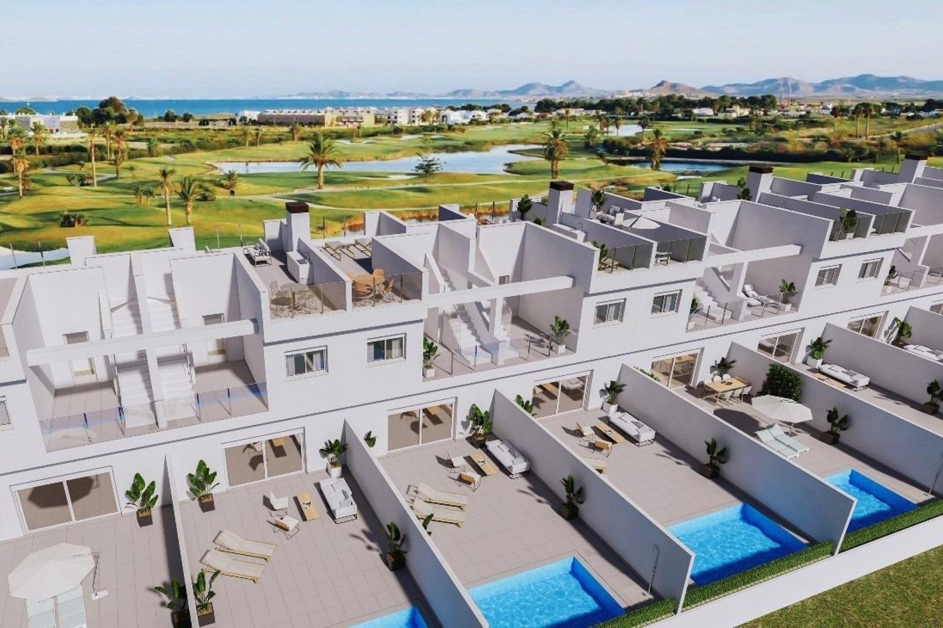 Nieuwbouw - Town House - Los Alcazares - Serena Golf