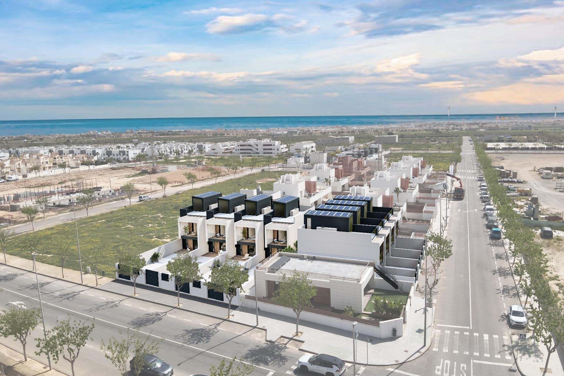 Nieuwbouw - Town House - Pilar de la Horadada - Lo Monte