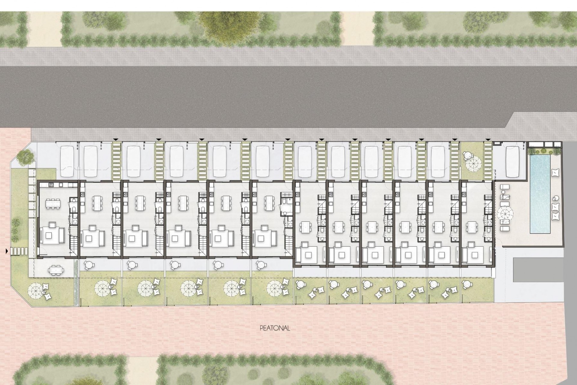 Nieuwbouw - Town House - Pilar de la Horadada - pueblo