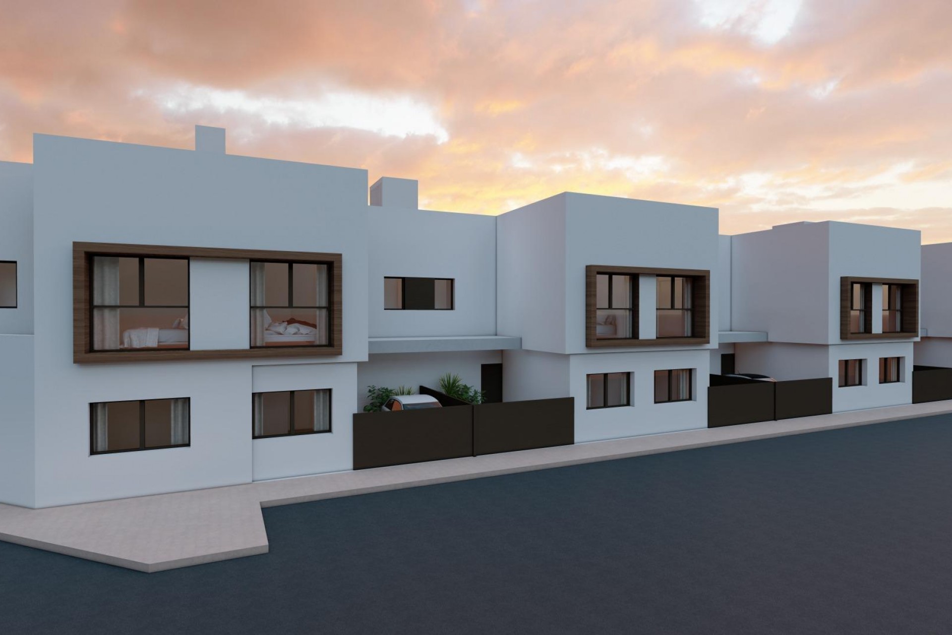 Nieuwbouw - Town House - San Javier - pueblo