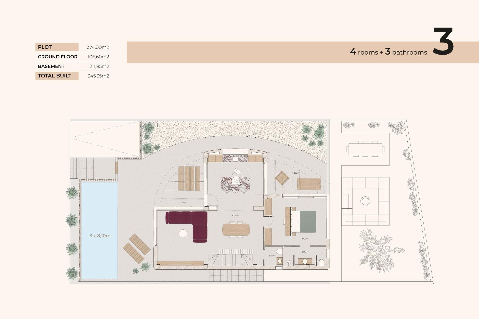 Nieuwbouw - Villa - Algorfa - La Finca Golf