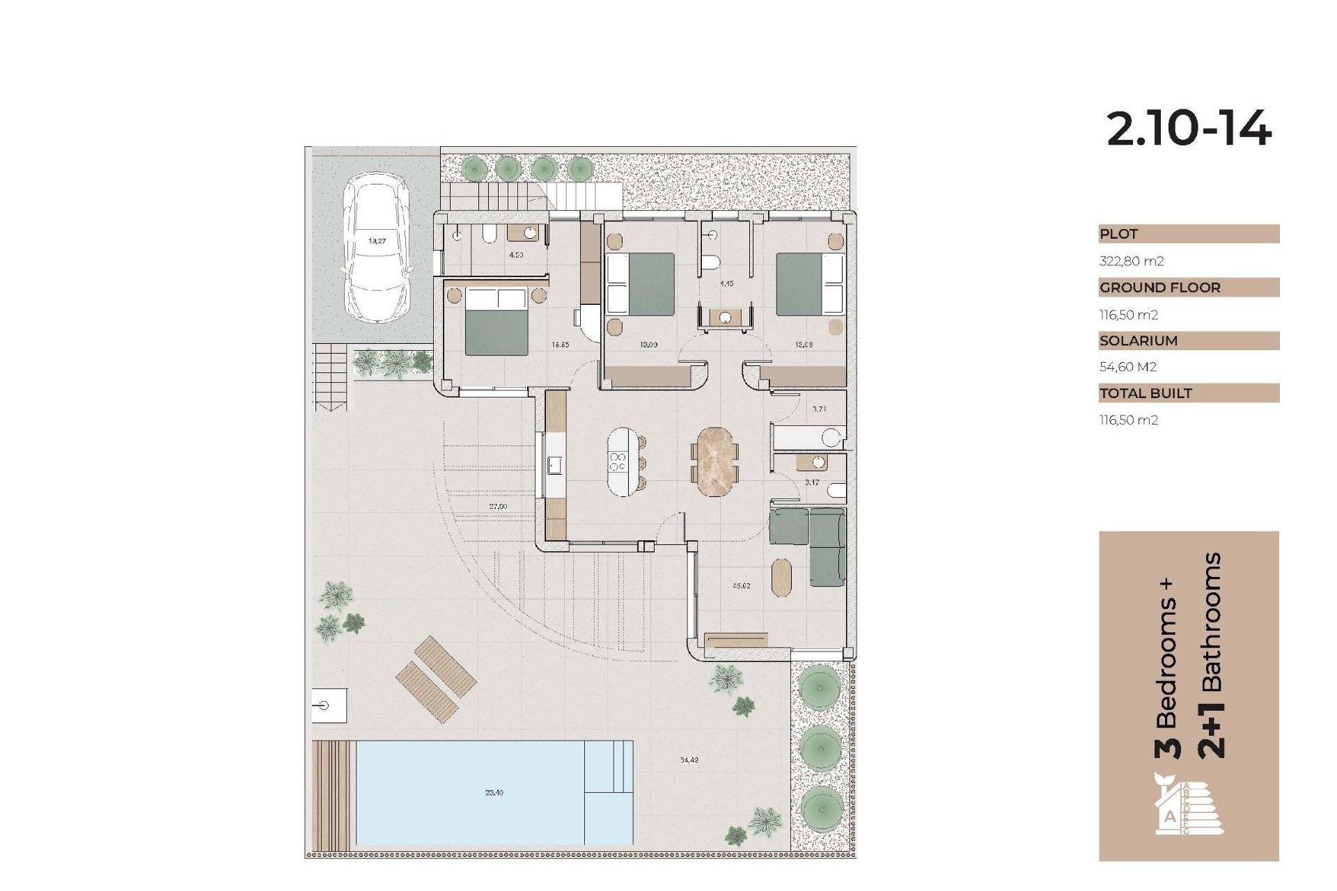 Nieuwbouw - Villa - Algorfa - La Finca Golf